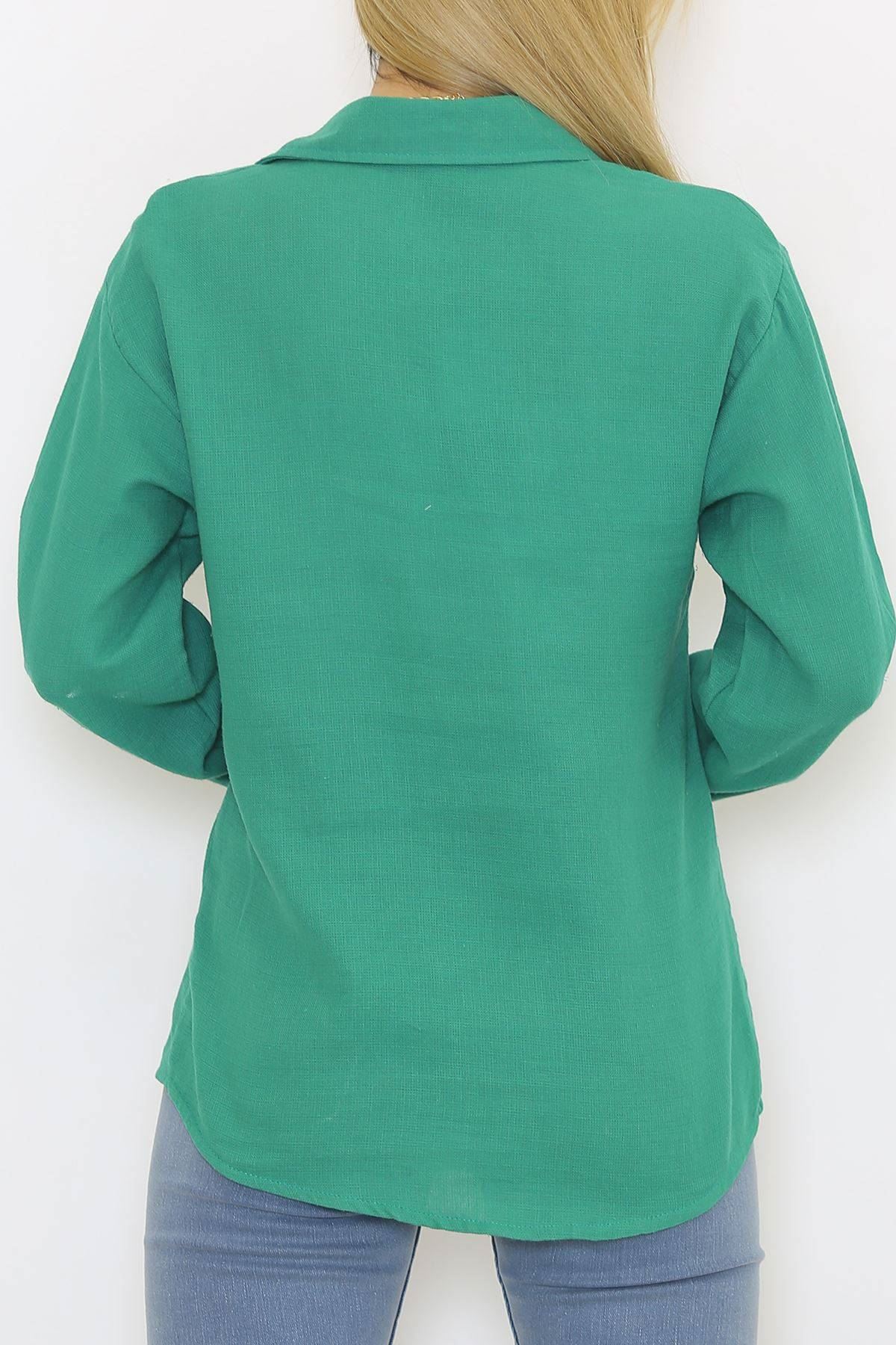 Cepli Gömlek Yeşil - 2149.1602.