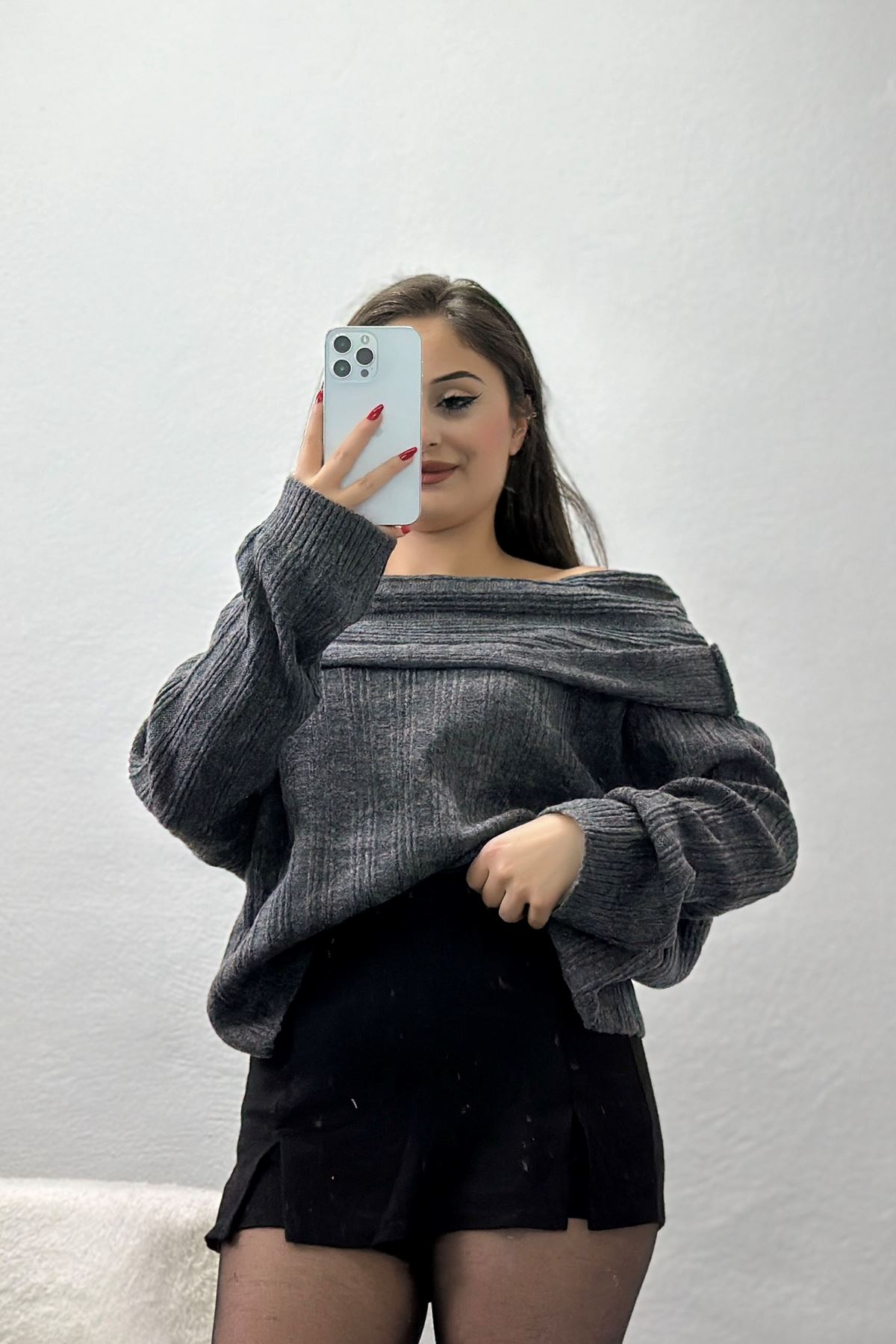 Madonna Yaka Triko Antrasit - 2324.1765.