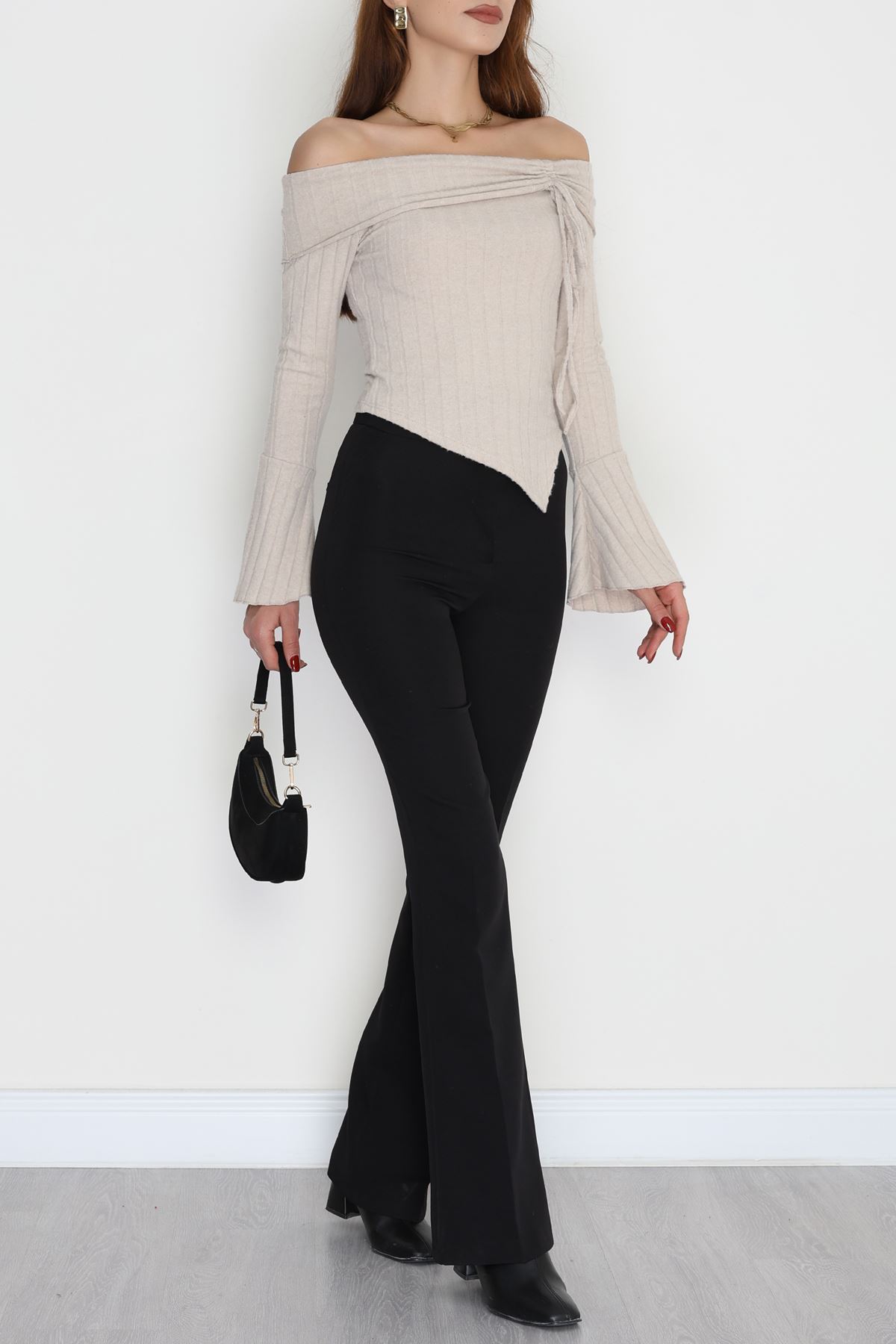 Madonna Yaka İnterlok Body Bej - 90971.1748.