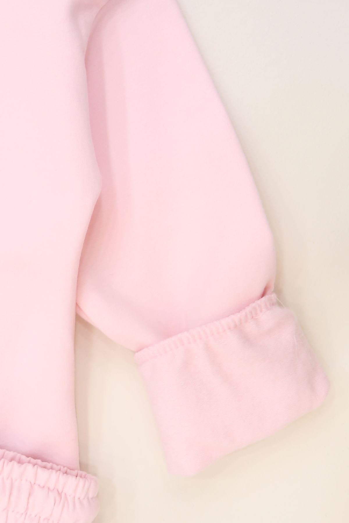 6-9 Yaş Şardonlu Yumoş Kumaş Takım Açıkpembe - 6264360.1576.