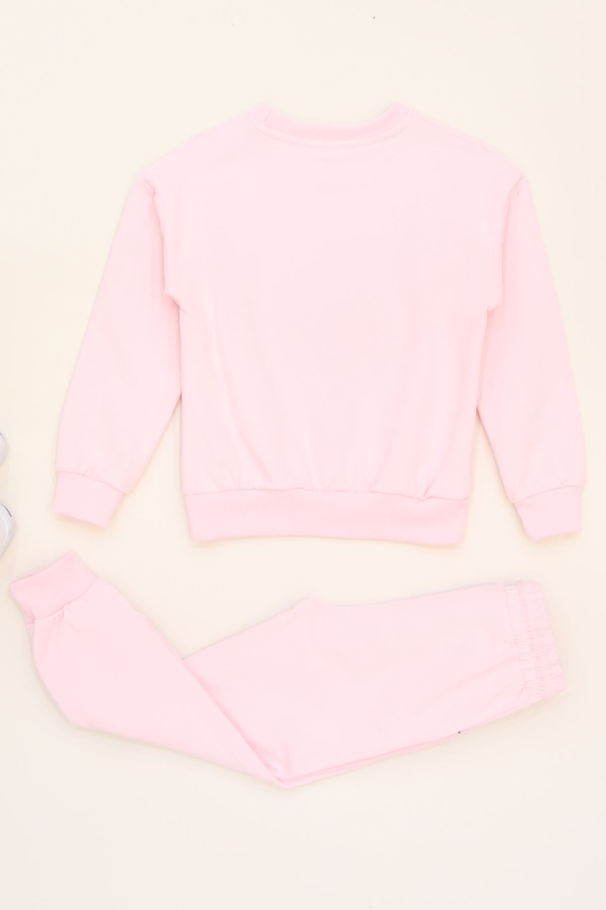 6-9 Yaş Şardonlu Yumoş Kumaş Takım Açıkpembe - 6264360.1576.