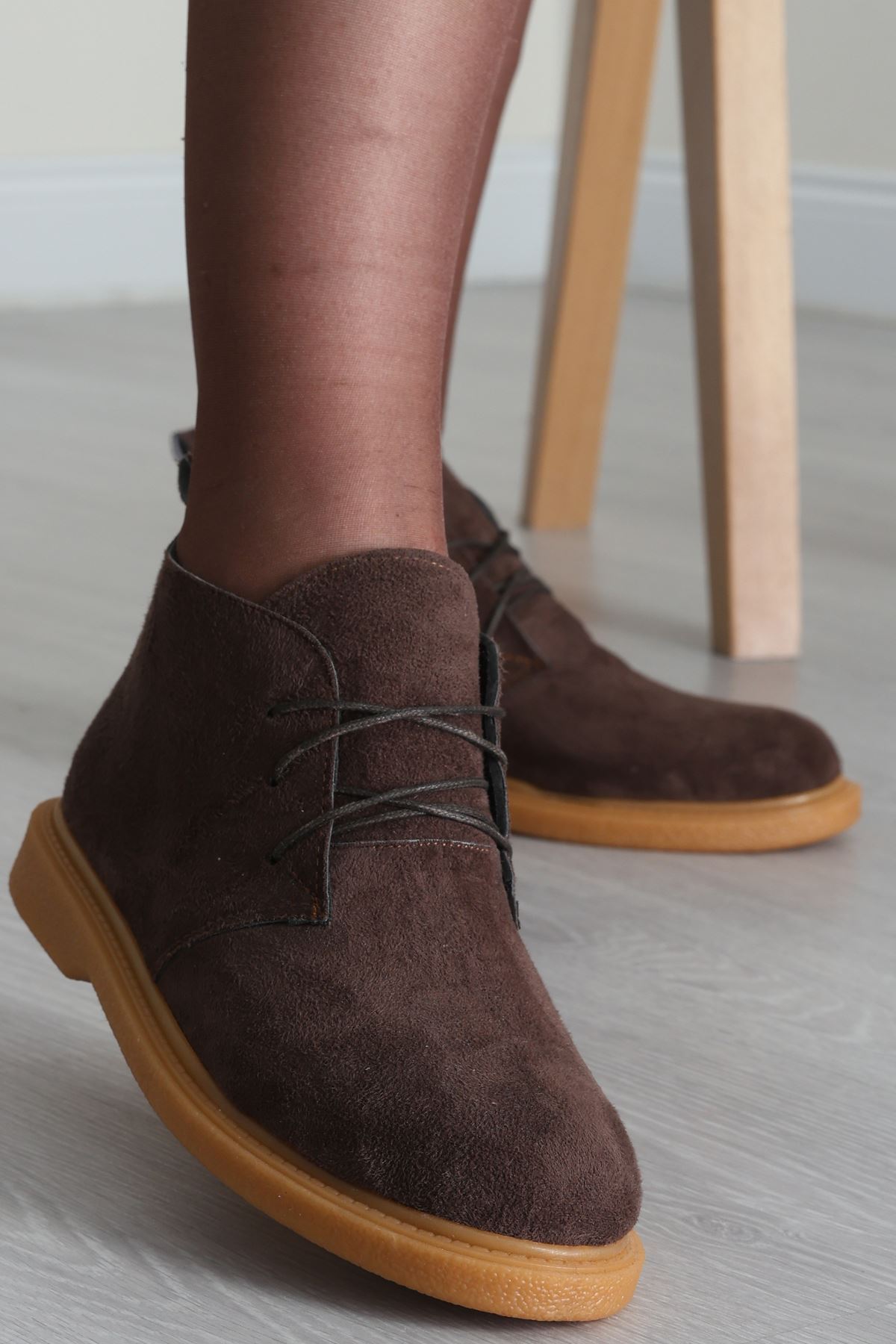 Kadın Bot Süetkahve - 31434.1846.