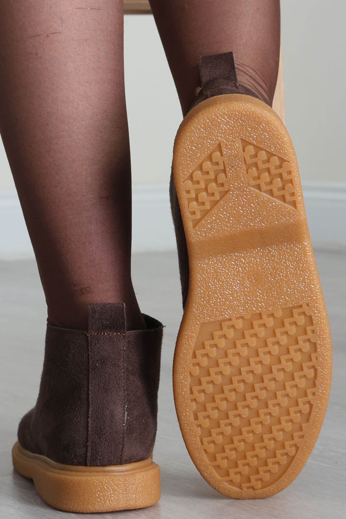 Kadın Bot Süetkahve - 31434.1846.