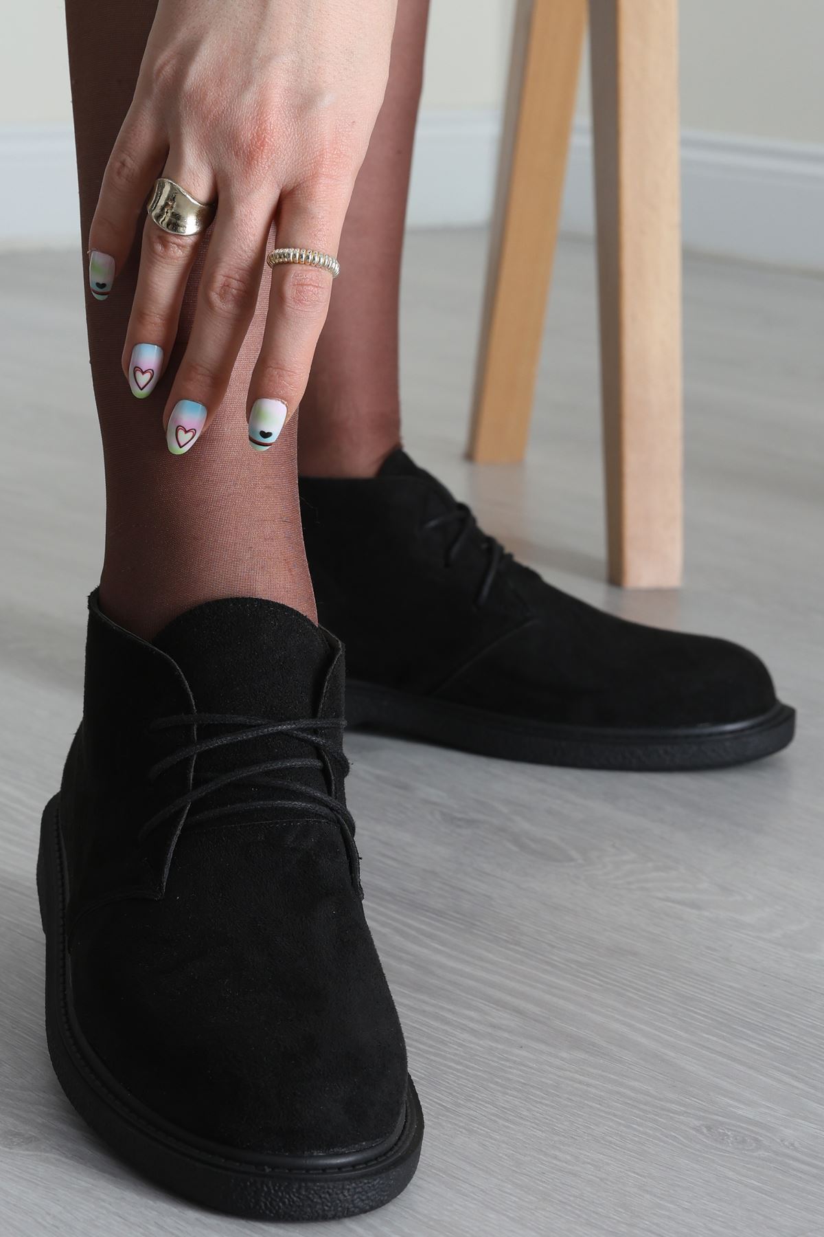 Kadın Bot Süetsiyah - 31434.1846.