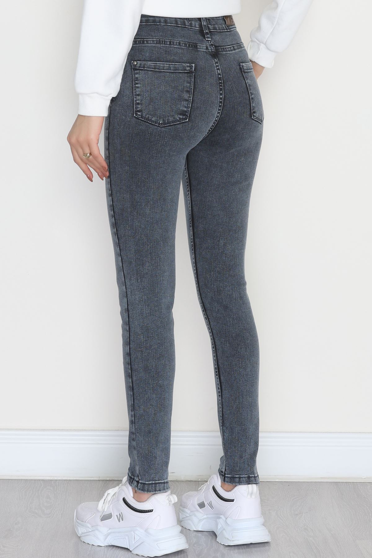 Dar Paça Kot Pantolon Çelikmavi - 31593.2112.