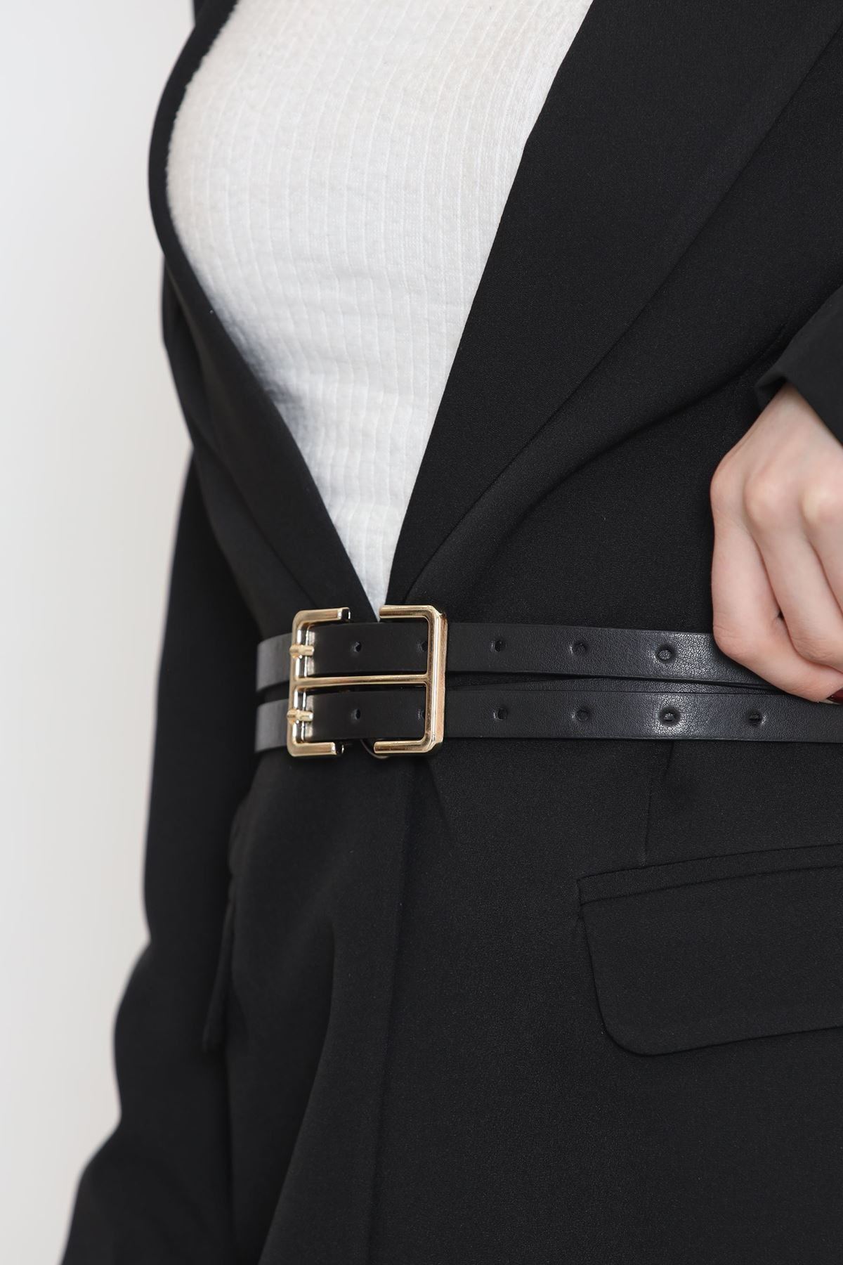 Aksesuar Kemer Siyah - 15014.1140.