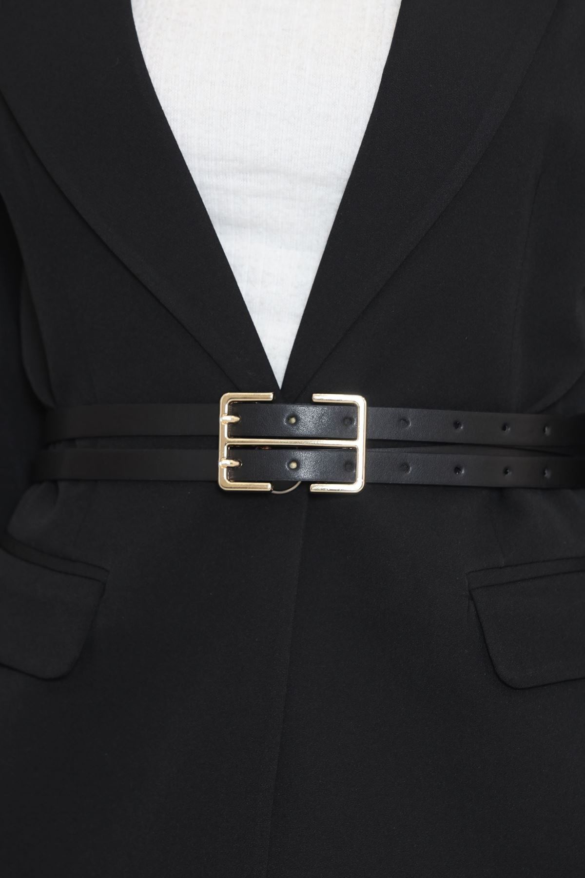 Aksesuar Kemer Siyah - 15014.1140.