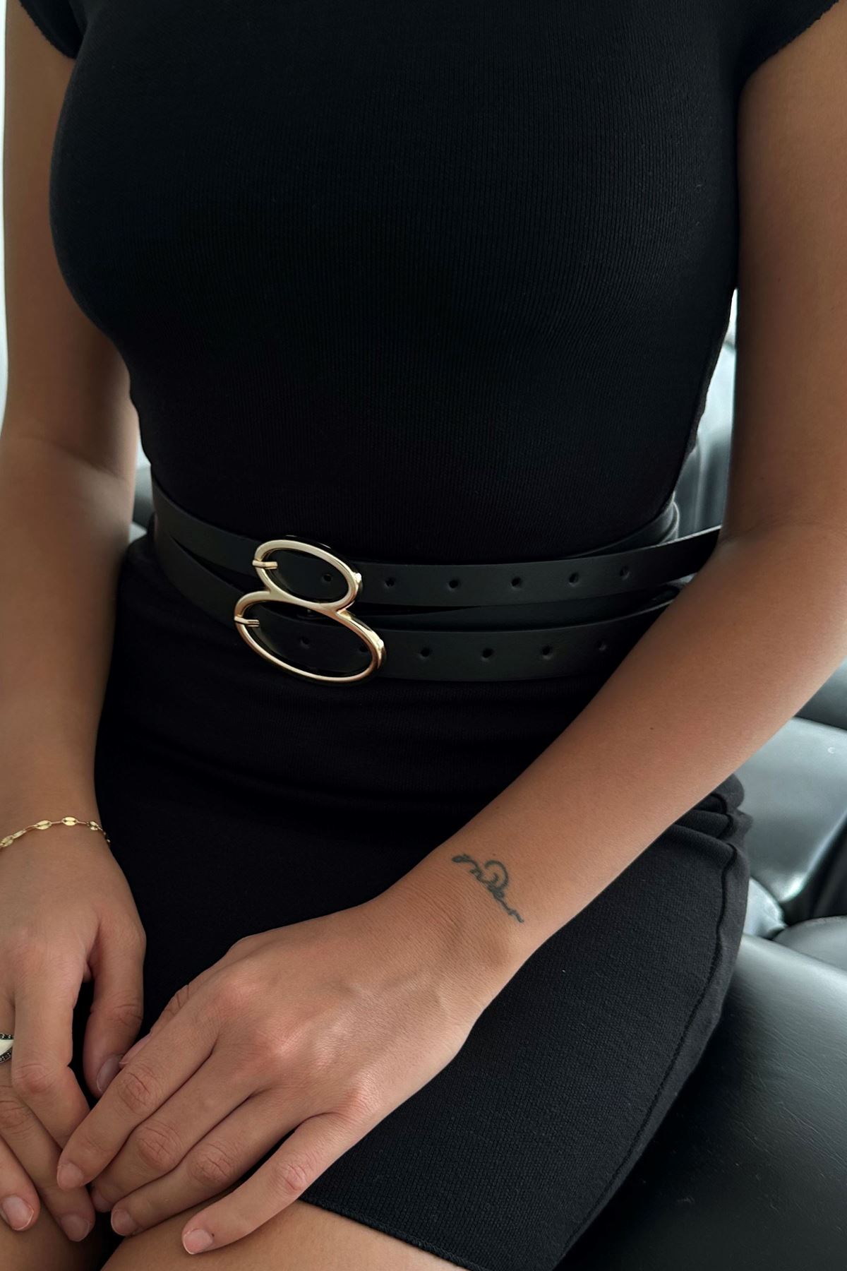 Aksesuar Kemer Siyah - 15013.1140.