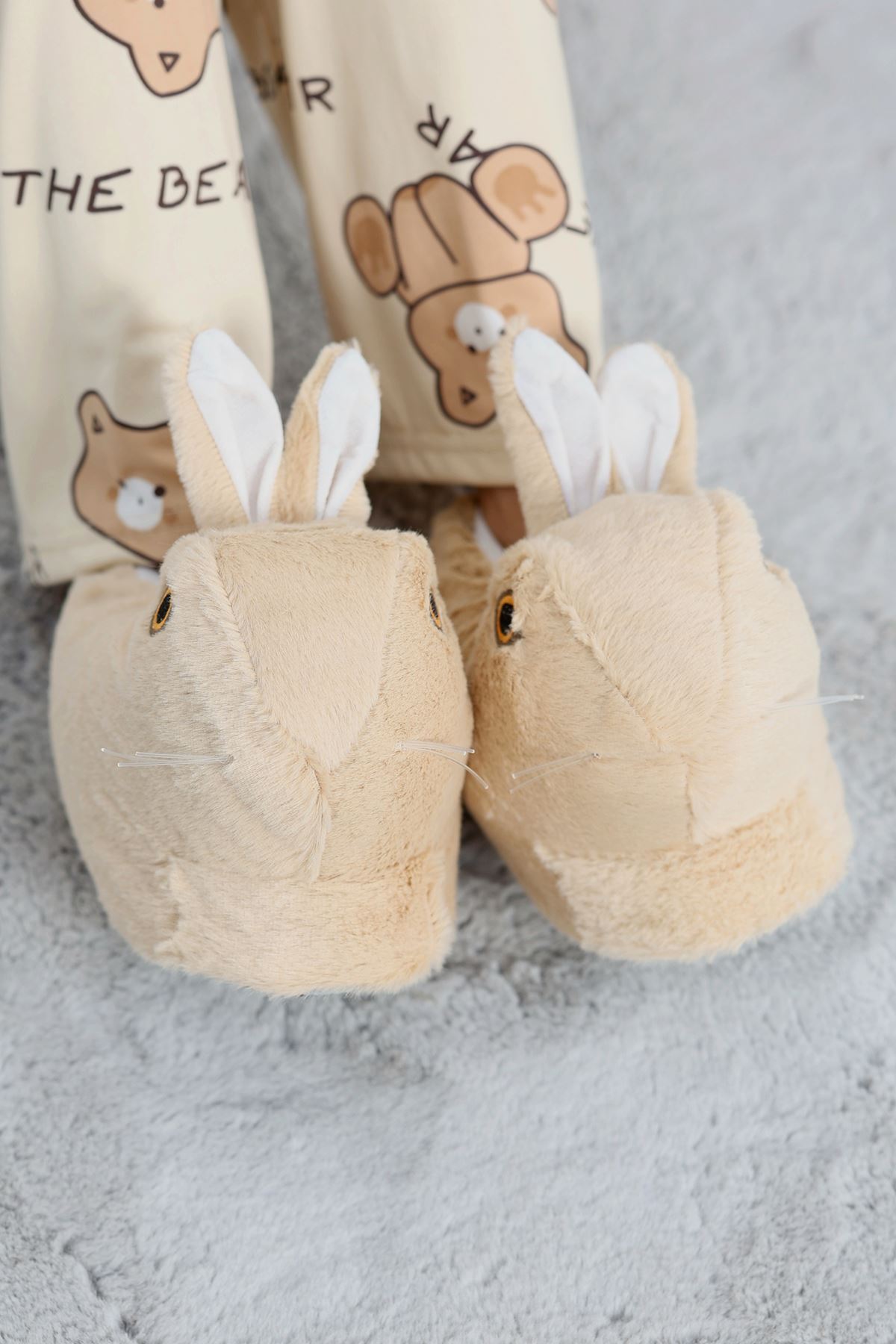 Hayvanlı Panduf Krem - 31481.264.