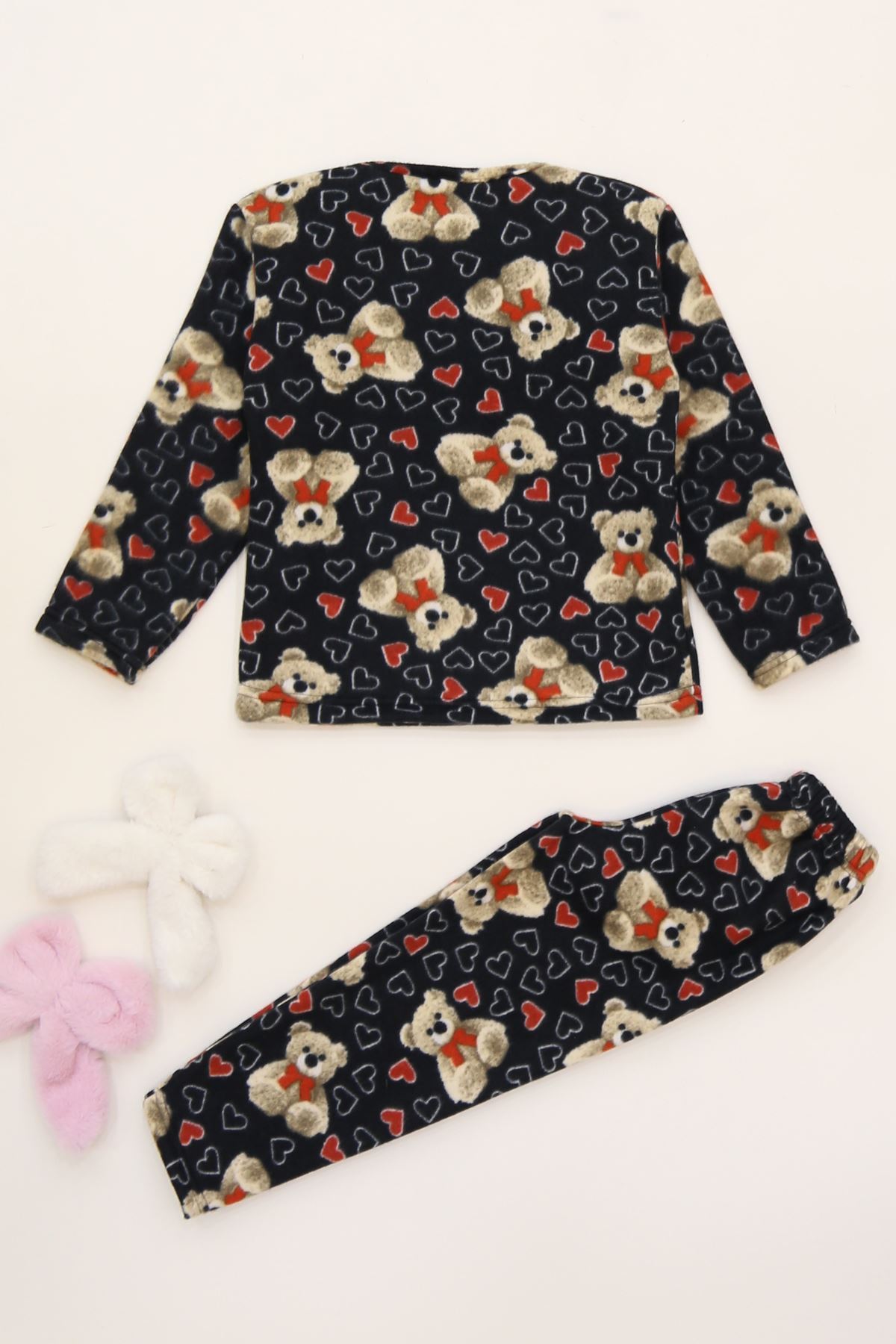 4-10 Yaş Polar İkili Takım Siyahayı - 52077.1776.