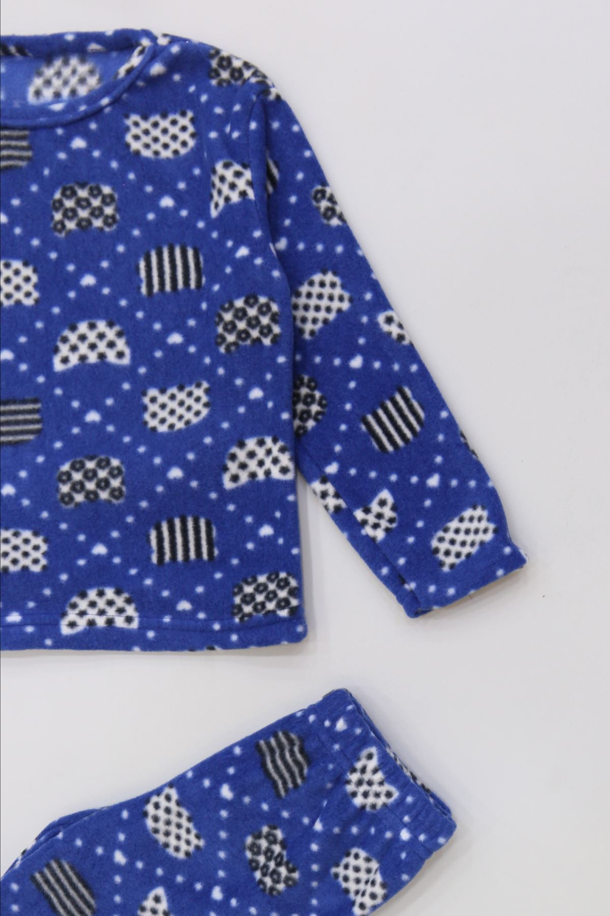 4-10 Yaş Polar İkili Takım Saks - 52077.1776.