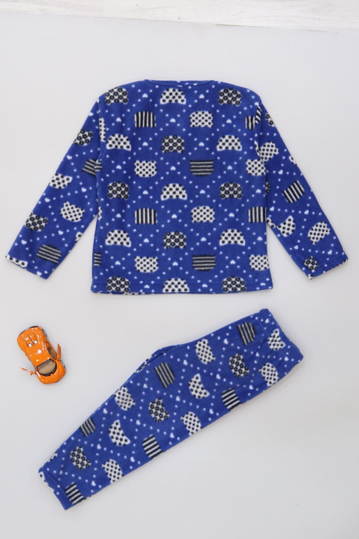 4-10 Yaş Polar İkili Takım Saks - 52077.1776.