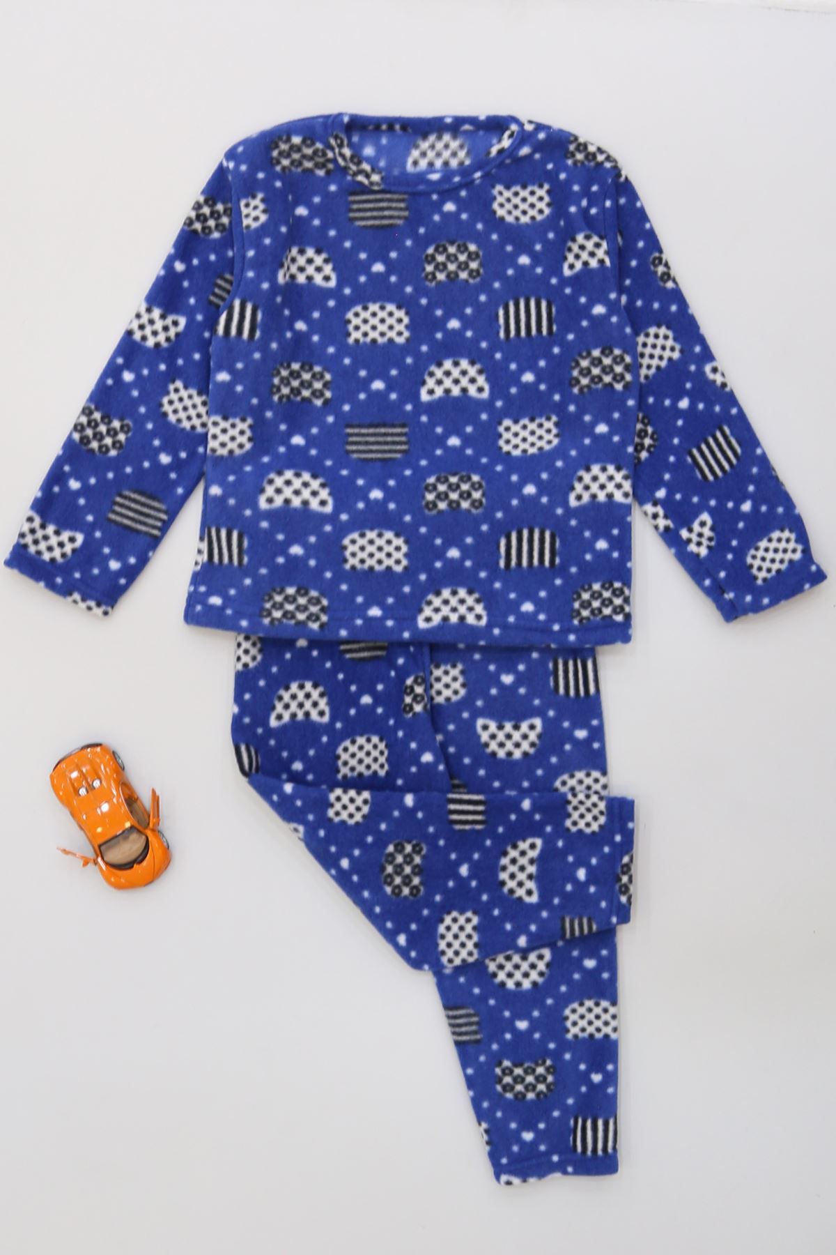 4-10 Yaş Polar İkili Takım Saks - 52077.1776.