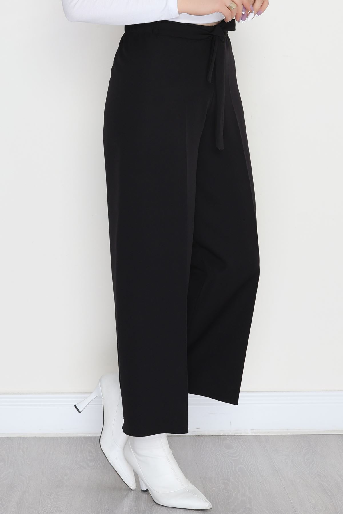 Dabıl Bol Kalıp Pantolon Siyah - 20169.1884.