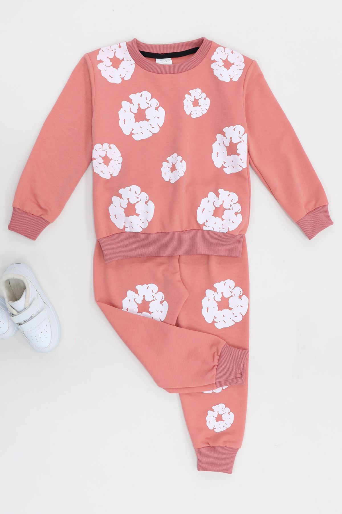 4-10 Yaş İki İp Şardonlu İkili Takım Somon - 52113.1776.