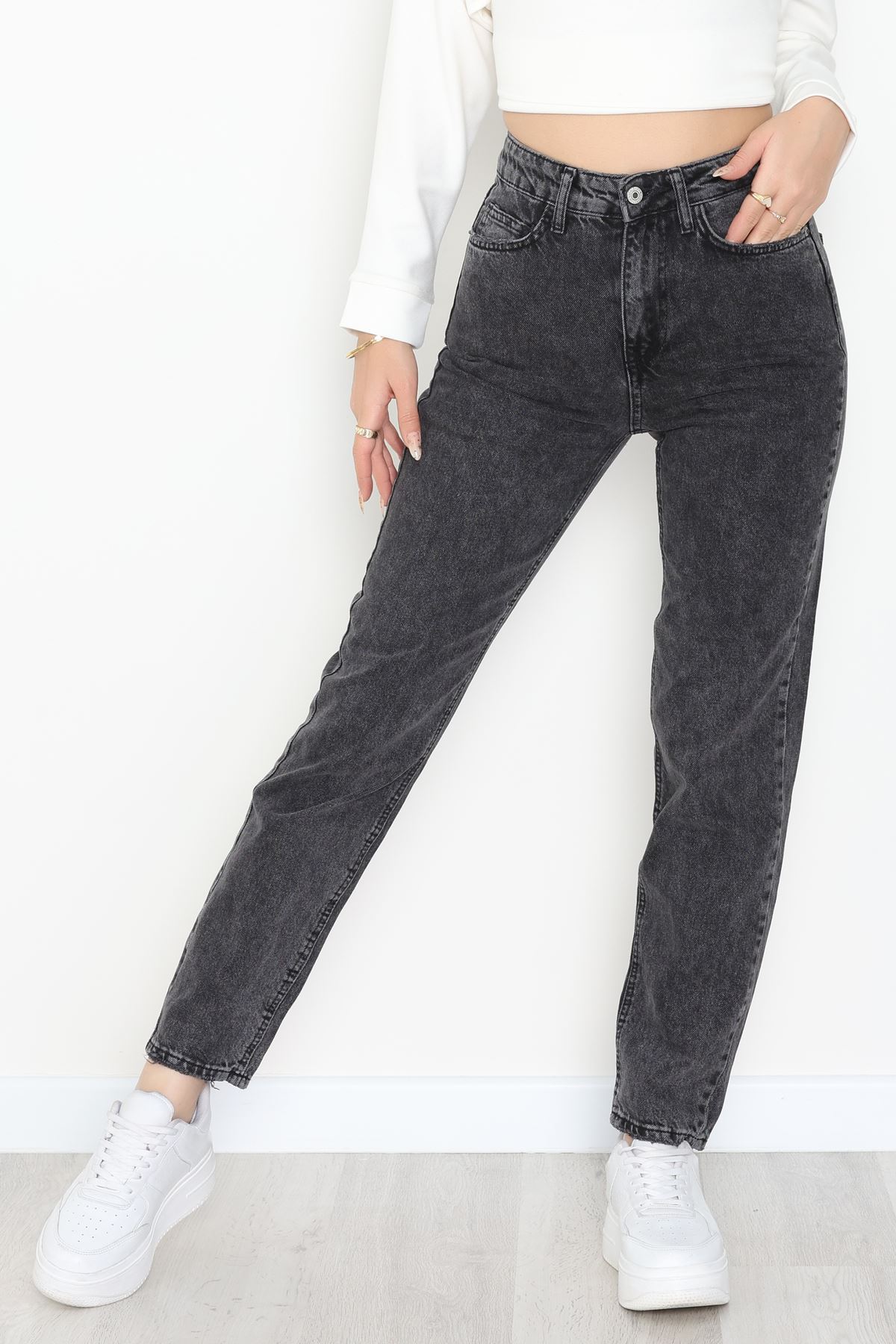 Boyfriend Kot Pantolon Füme - 31648.1968.