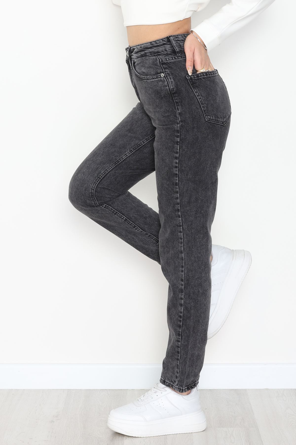 Boyfriend Kot Pantolon Füme - 31648.1968.