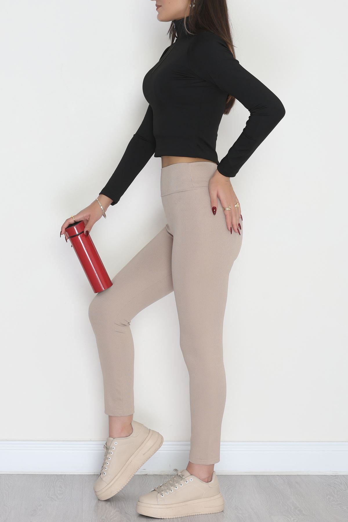 Dalgıç Kumaş Fermuarlı Body Siyah - 50666.053.