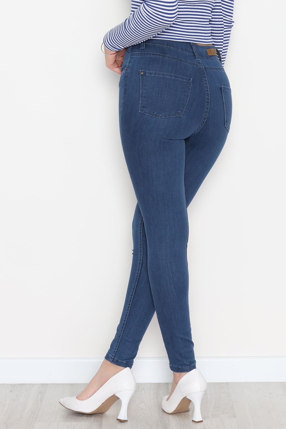 Dar Paça Kot Pantolon Mavi2 - 31593.2112.