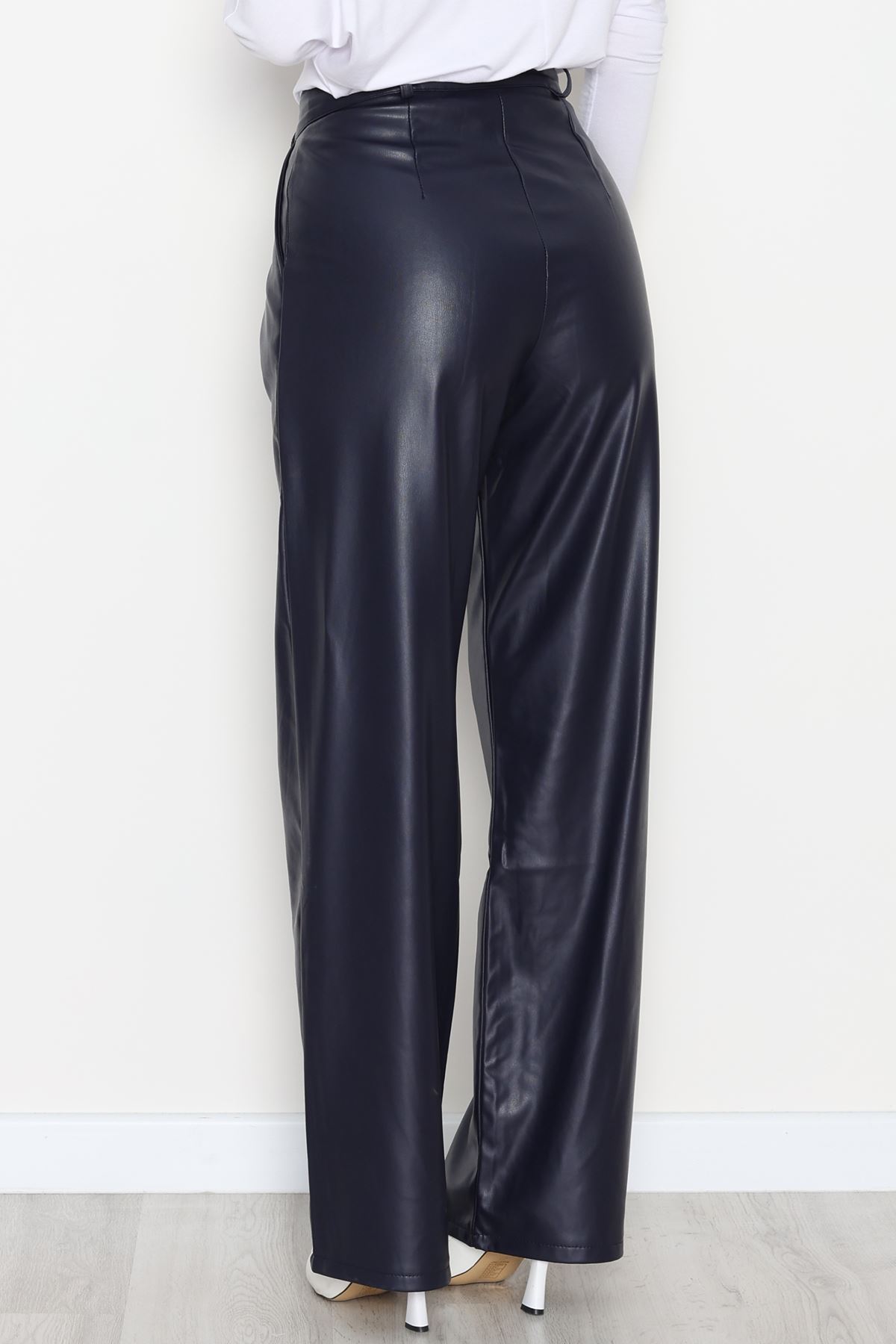 Palazzo Deri Pantolon Lacivert - 51208.1779.