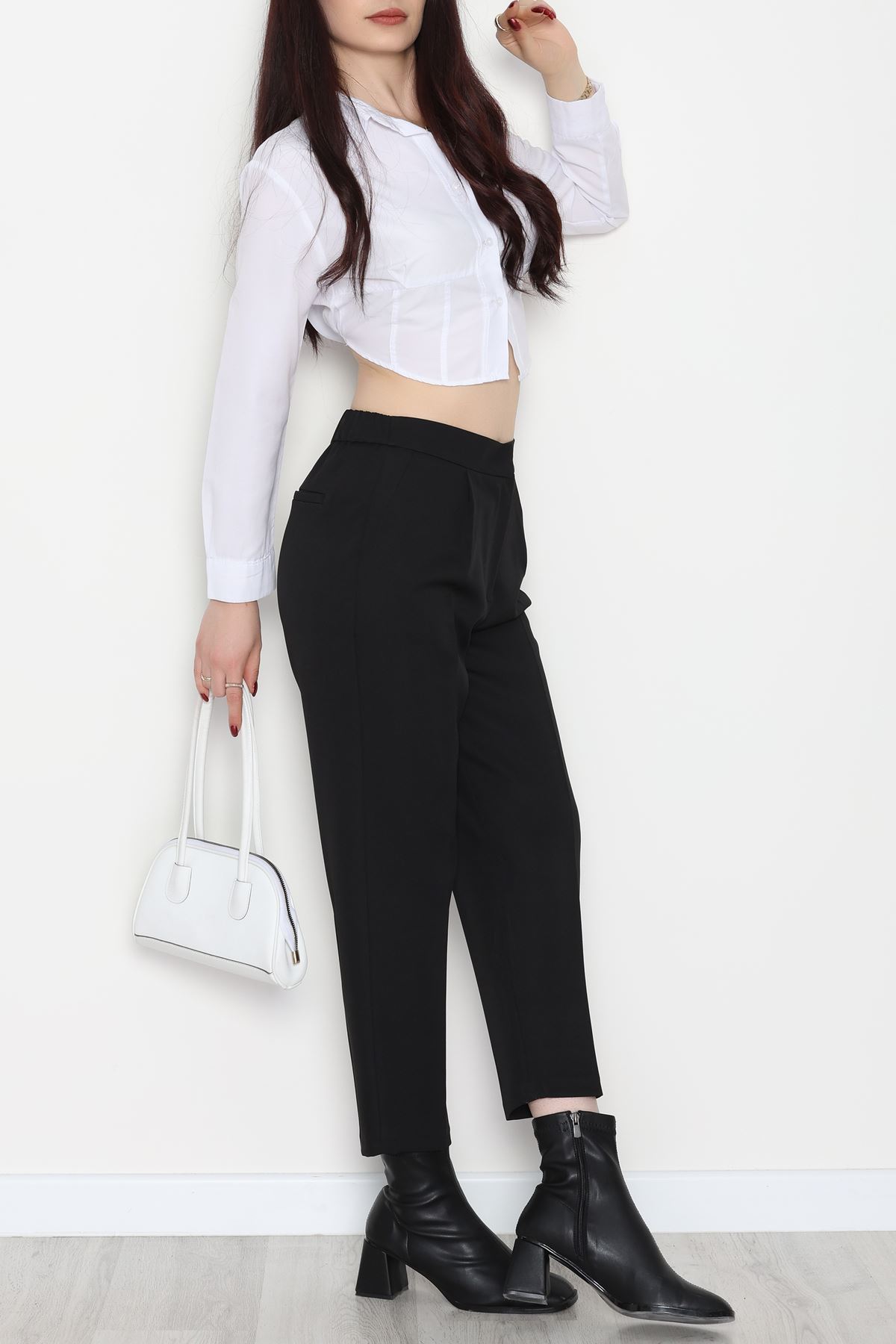 Dabıl Kumaş Pantolon Siyah - 52001.2116.