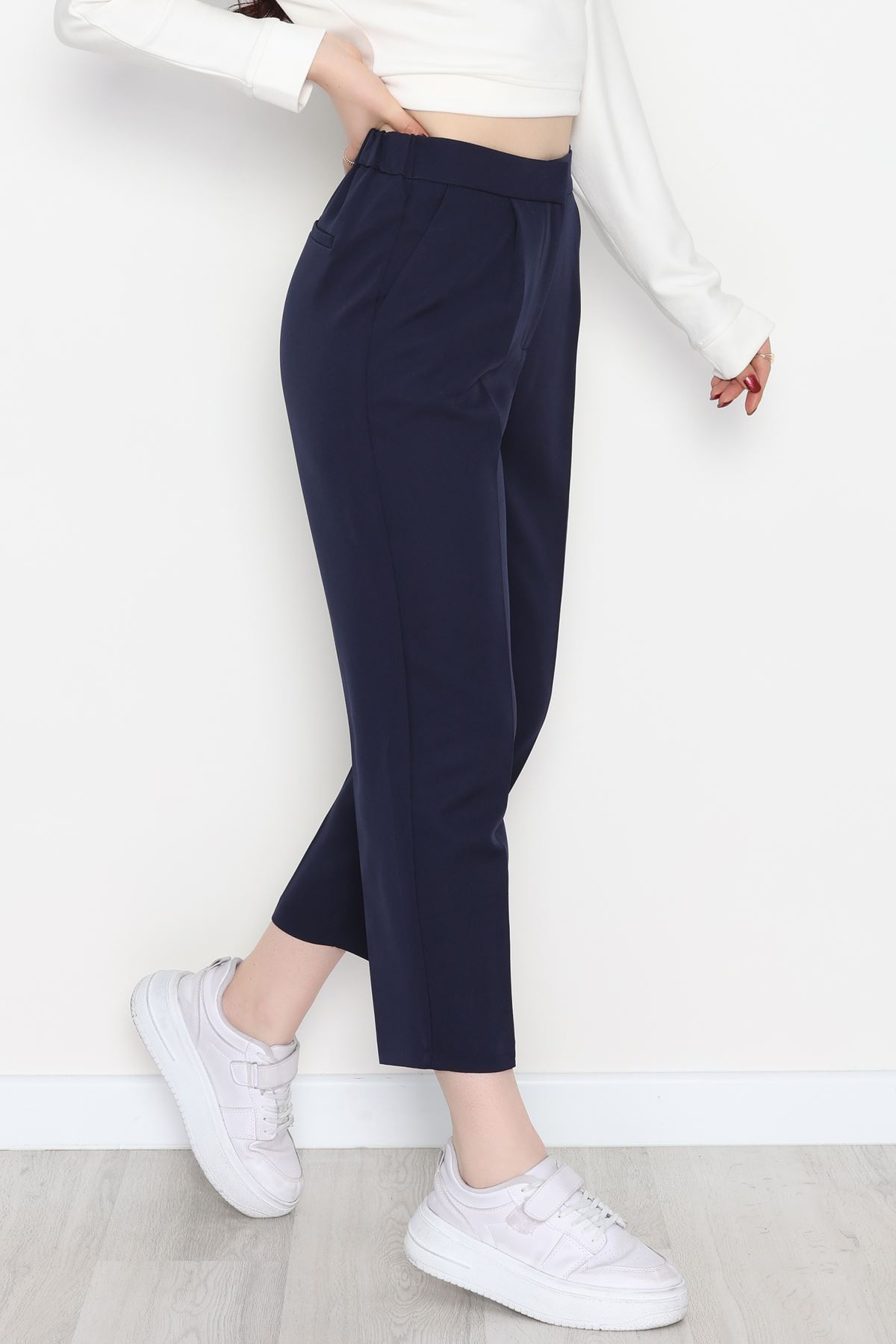 Dabıl Kumaş Pantolon Lacivert - 52001.2116.