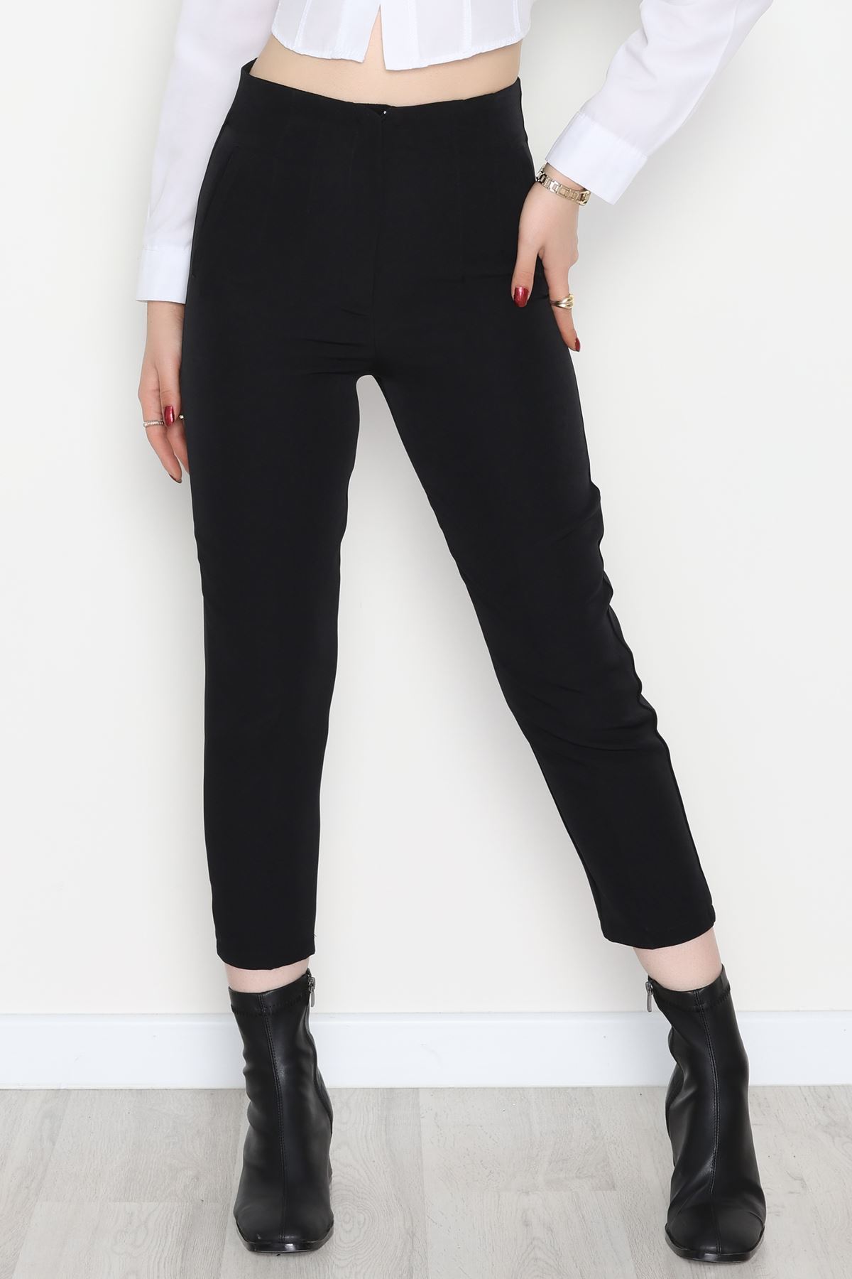 Pensli Havuç Pantolon Siyah - 51215.1779.