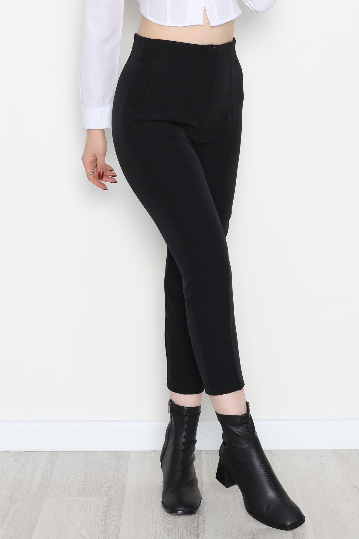 Pensli Havuç Pantolon Siyah - 51215.1779.