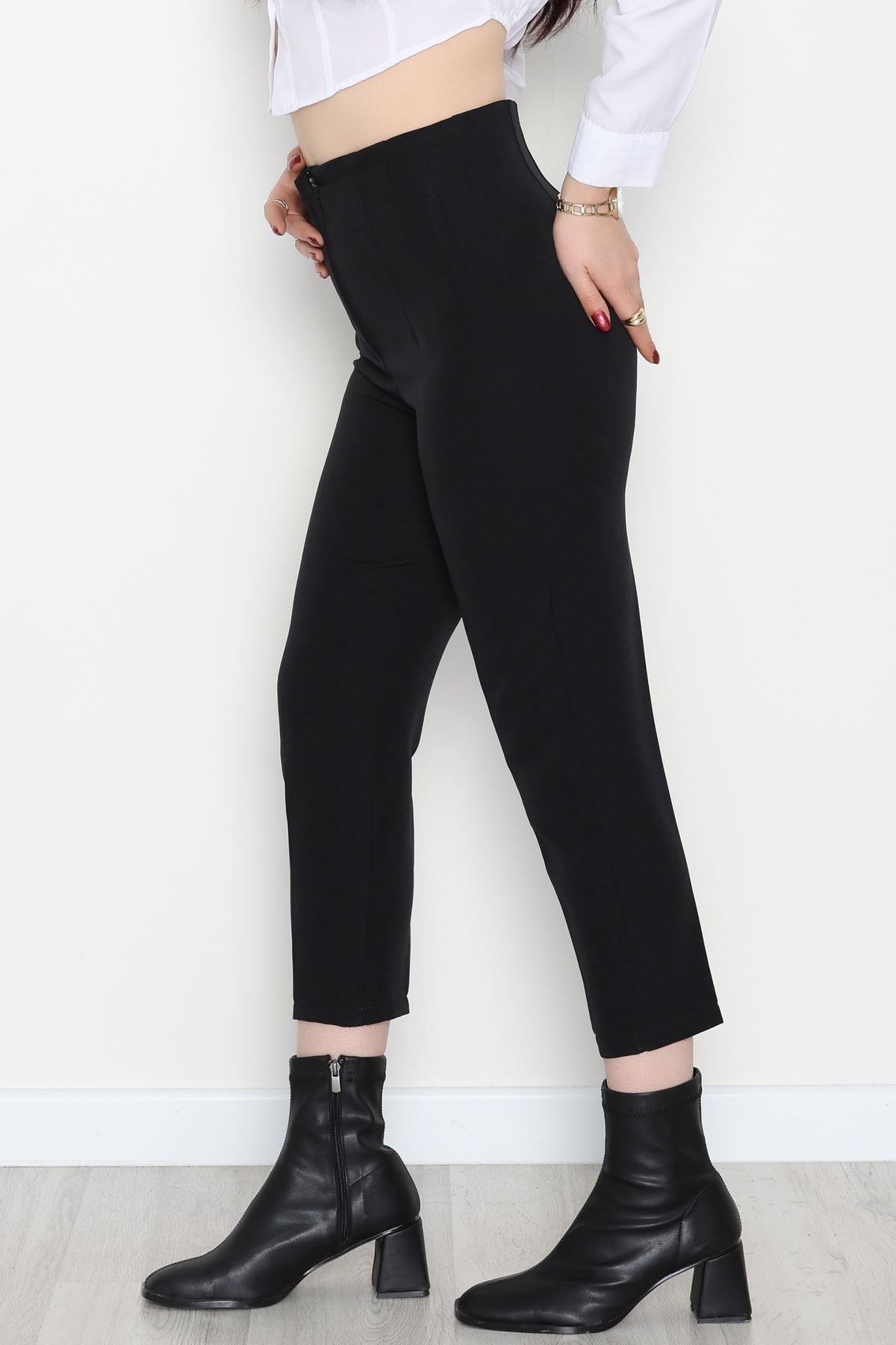 Pensli Havuç Pantolon Siyah - 51215.1779.