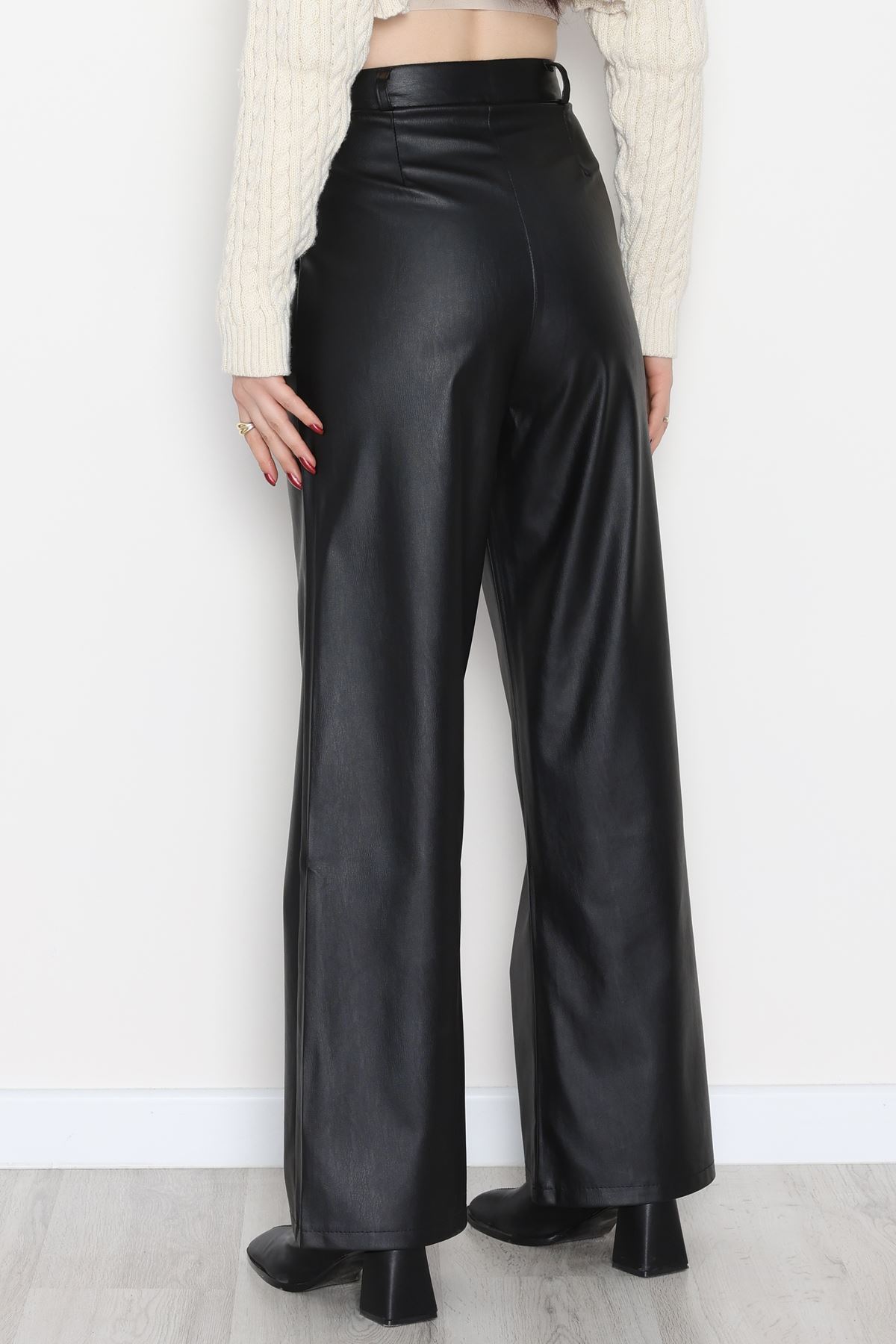 Palazzo Deri Pantolon Siyah - 51208.1779.