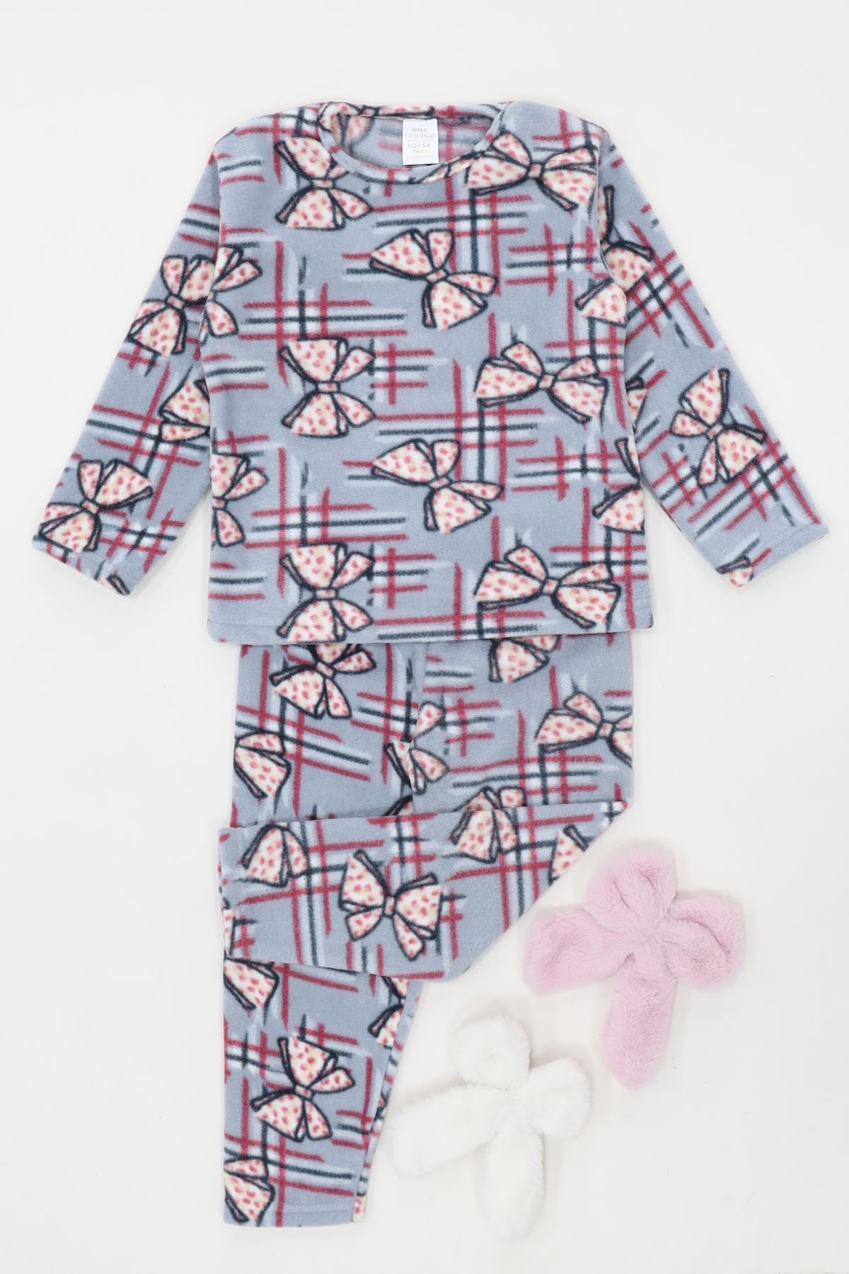 4-10 Yaş Polar İkili Takım Gri - 52077.1776.