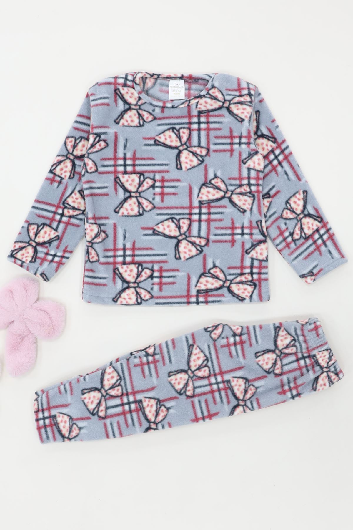 4-10 Yaş Polar İkili Takım Gri - 52077.1776.