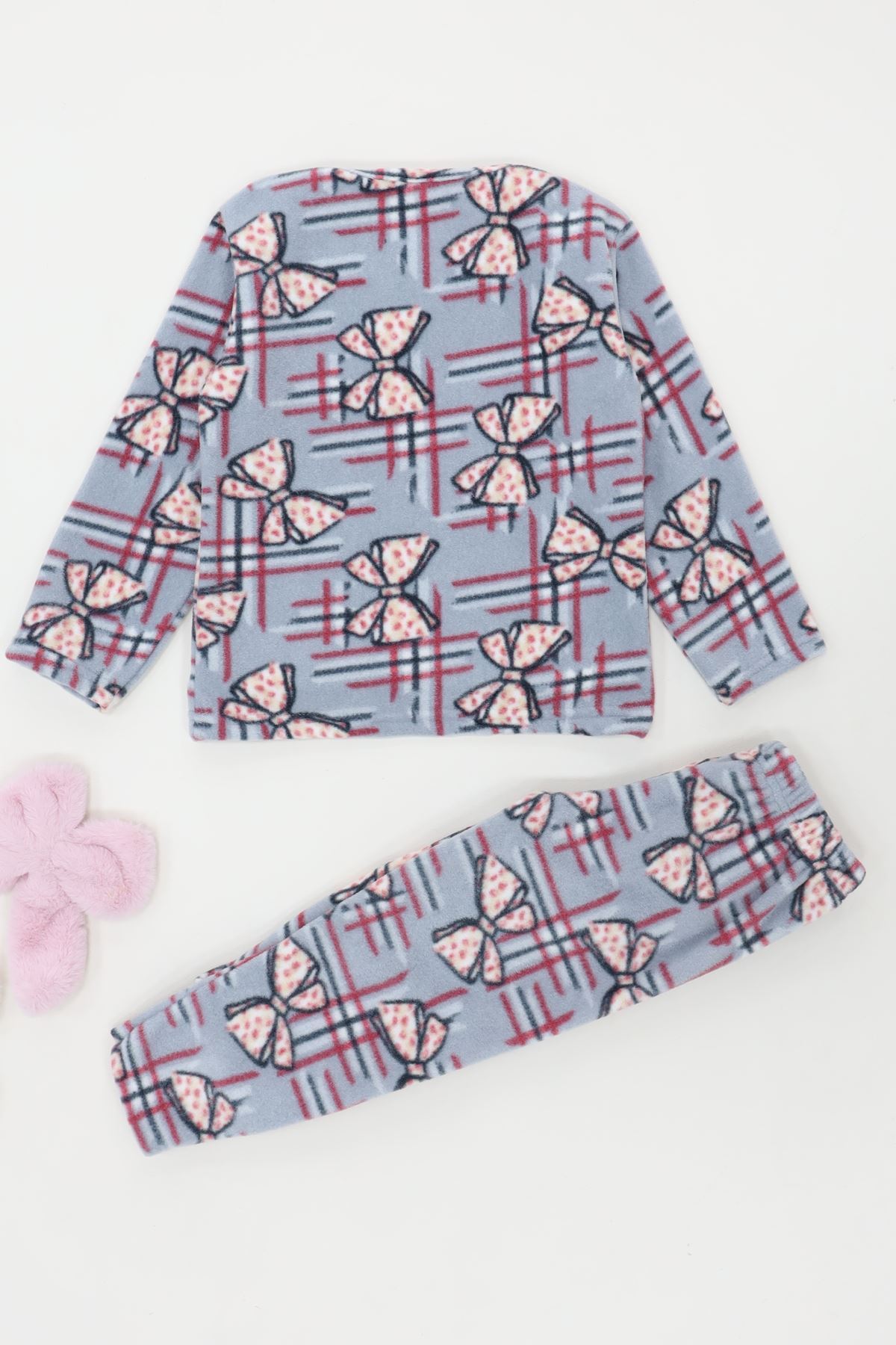 4-10 Yaş Polar İkili Takım Gri - 52077.1776.