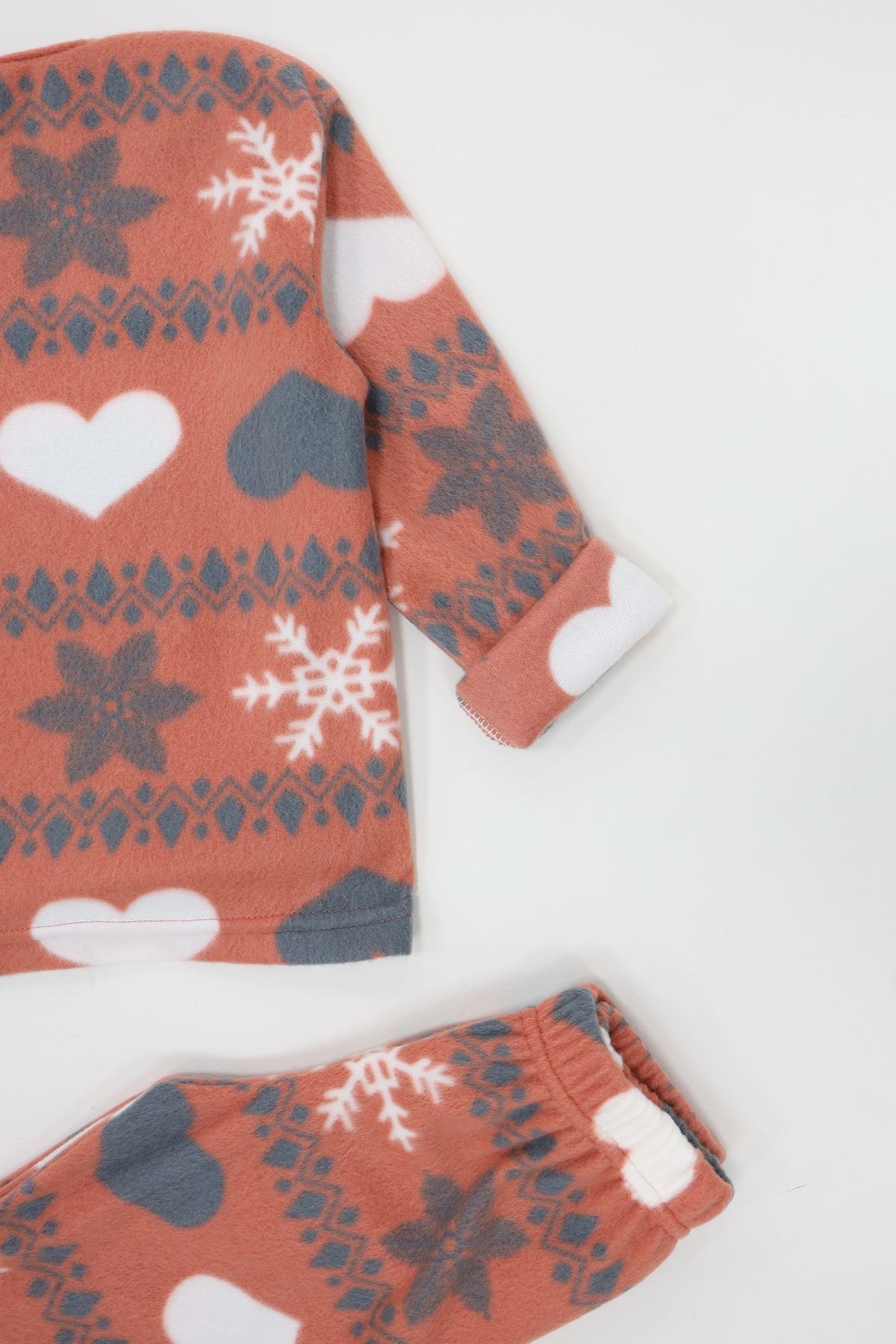 4-10 Yaş Polar İkili Takım Pudra - 52077.1776.