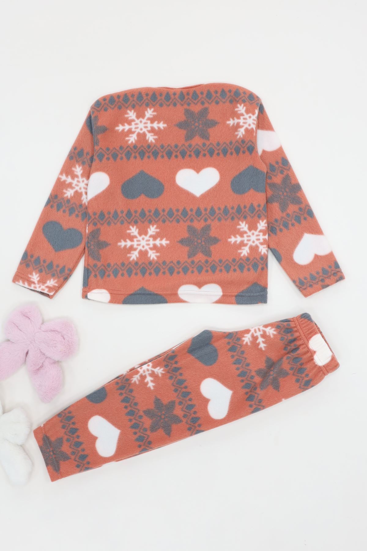 4-10 Yaş Polar İkili Takım Pudra - 52077.1776.