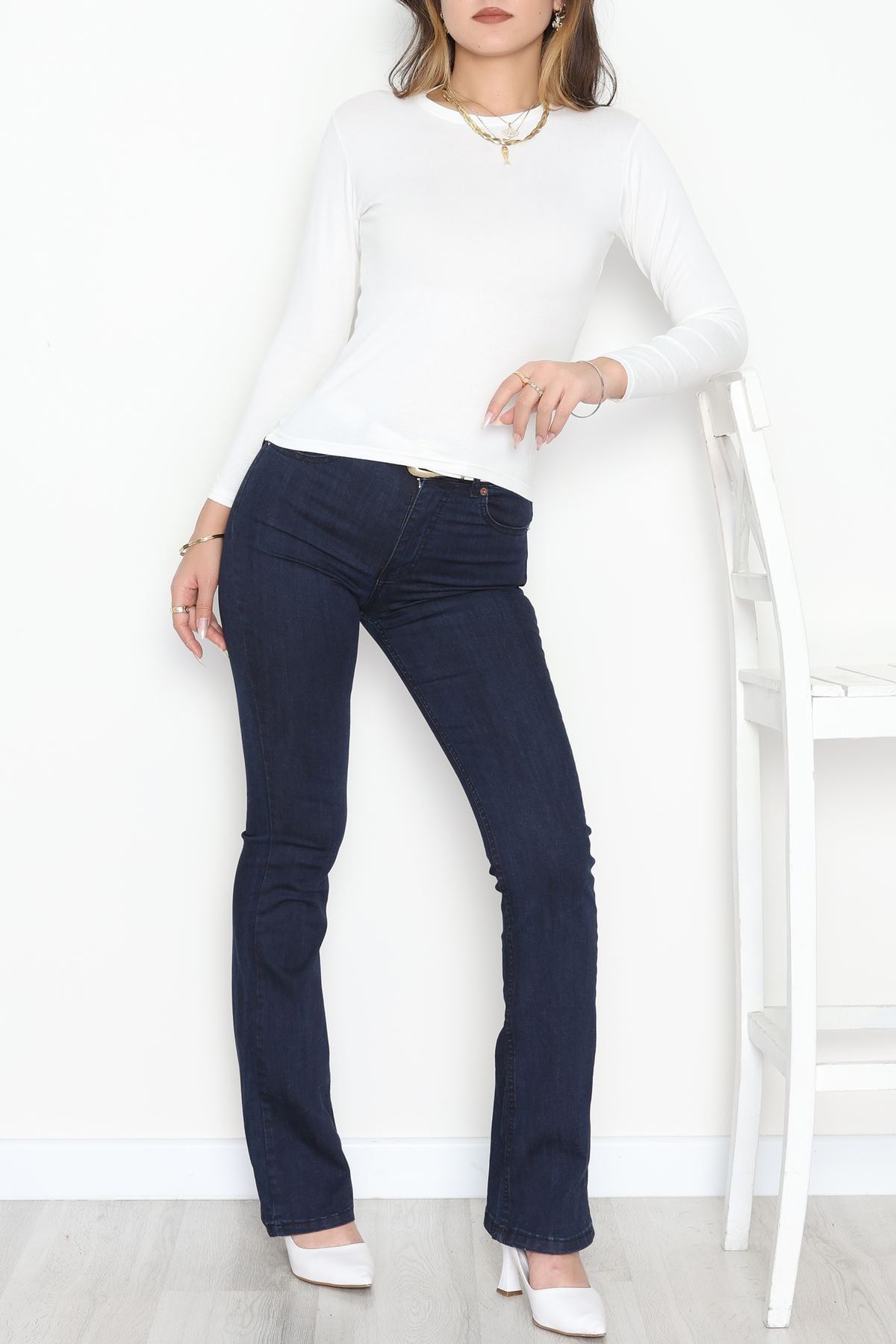 Uzun Kol Body Kırıkbeyaz - 3605.1783.