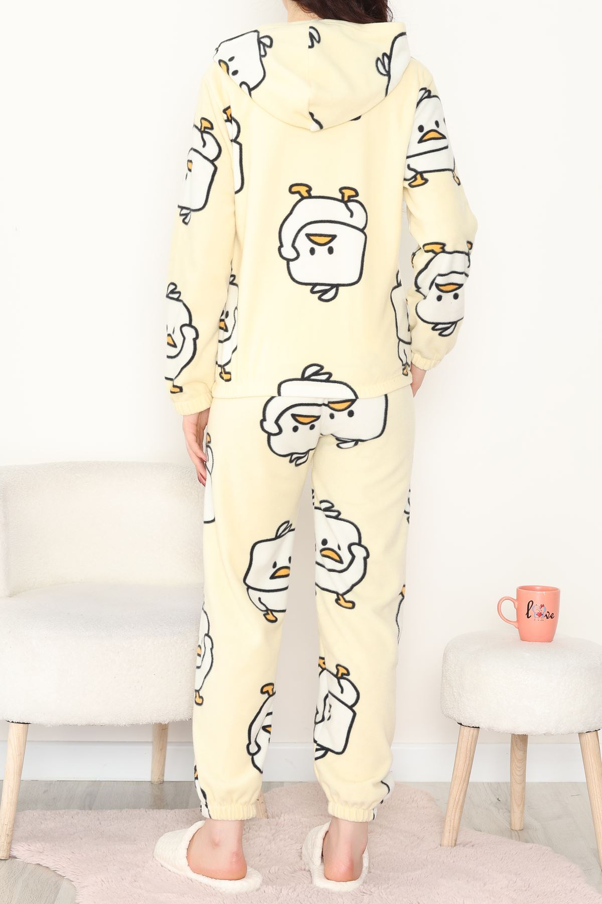 Kapşonlu Polar Takım Sarıördek - 344.1287.