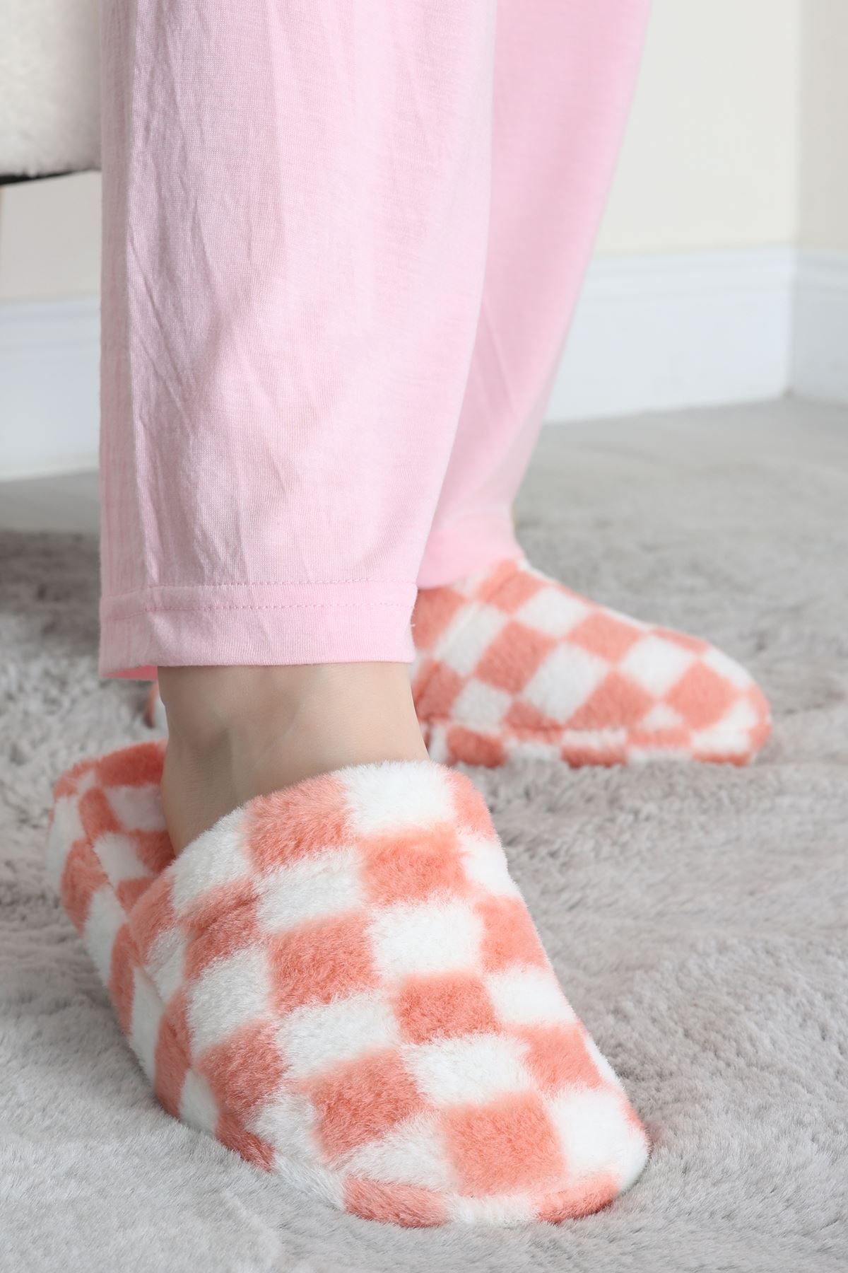 Peluş Ev Terliği Pembe - 31427.264.