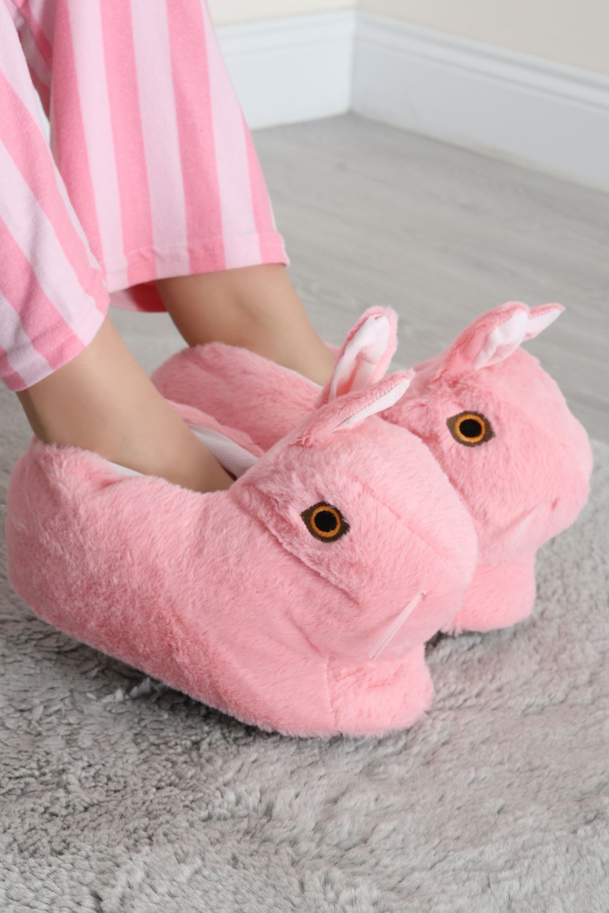 Hayvanlı Panduf Pembe - 31481.264.