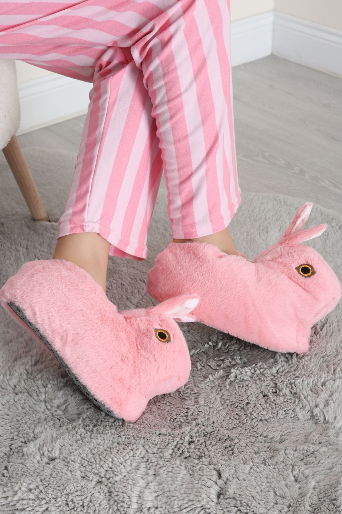 Hayvanlı Panduf Pembe - 31481.264.