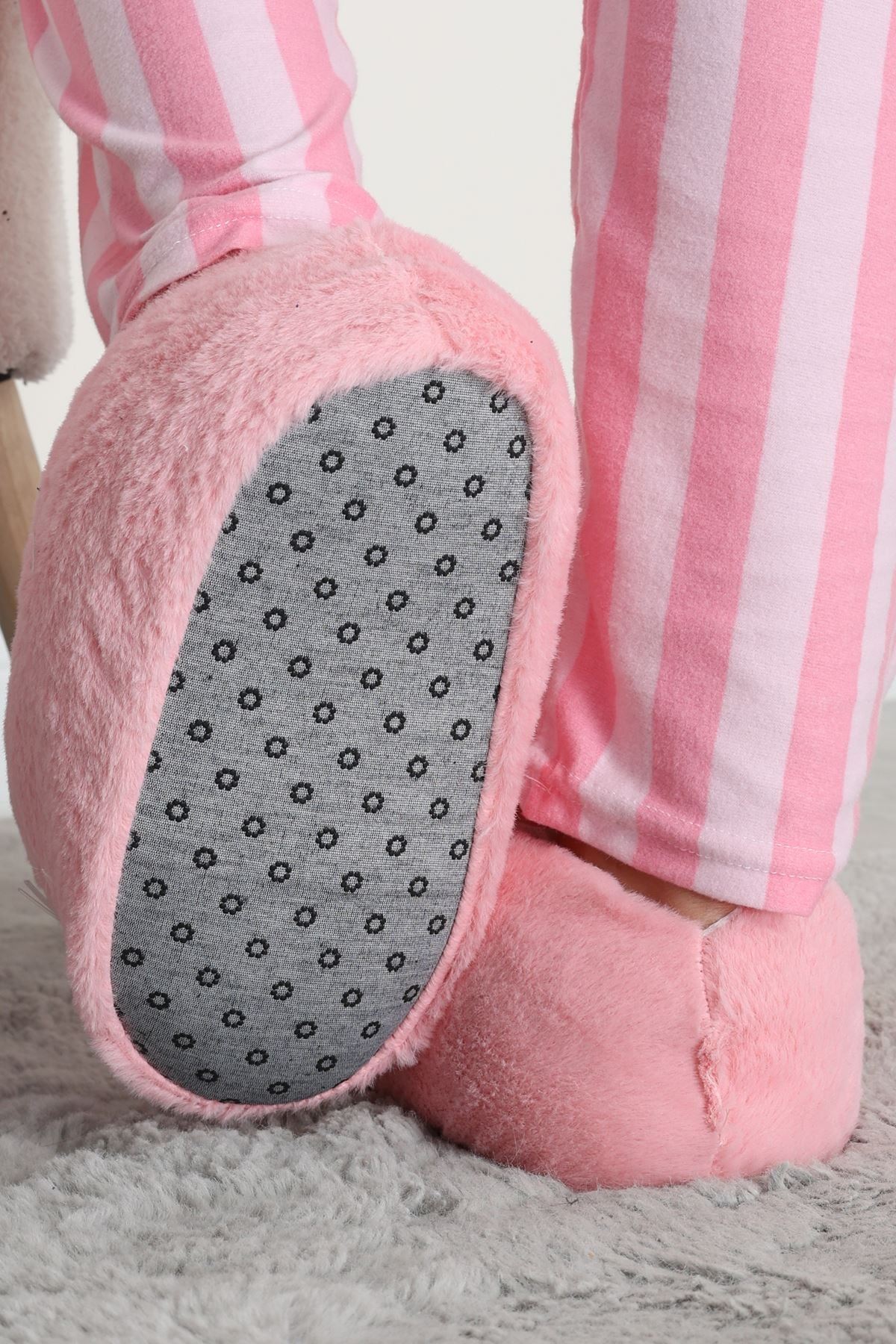 Hayvanlı Panduf Pembe - 31481.264.