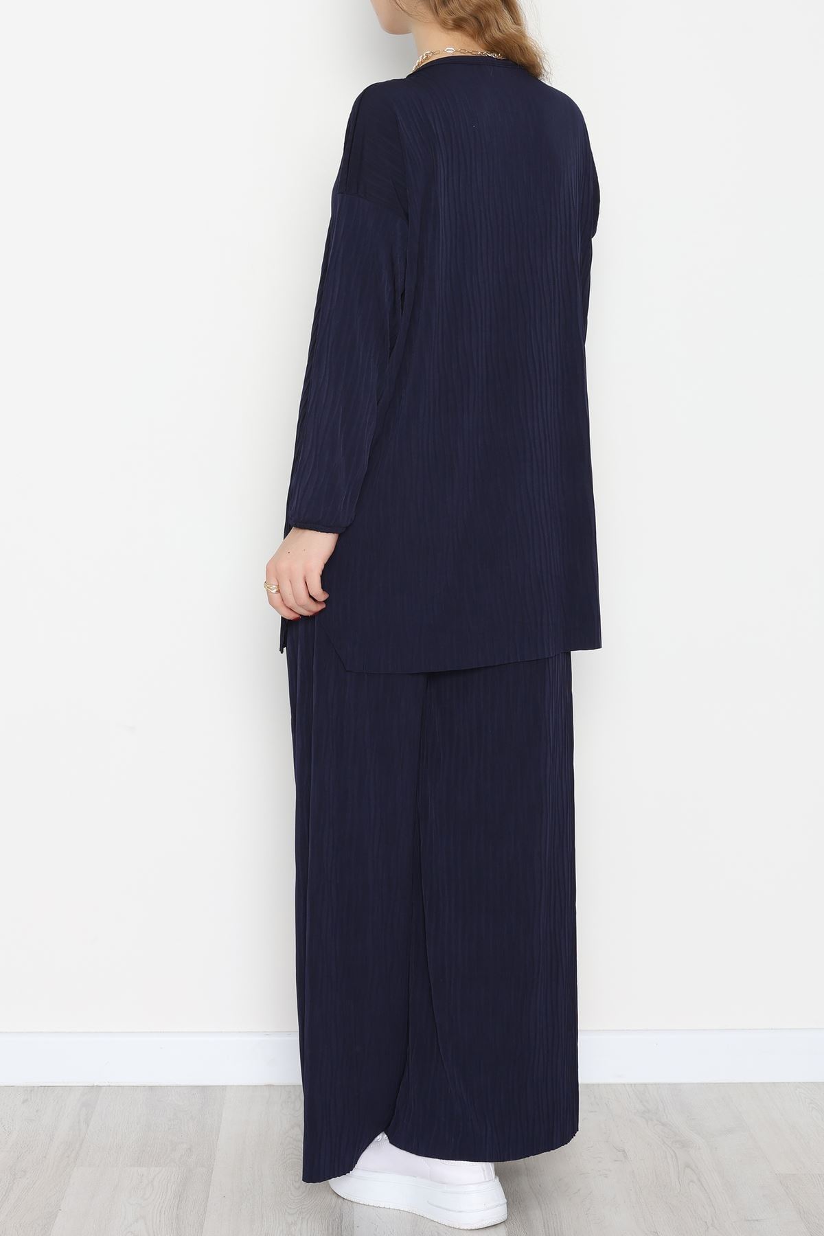 Sandy Crash Kumaş İkili Takım Lacivert - 42667.1949.