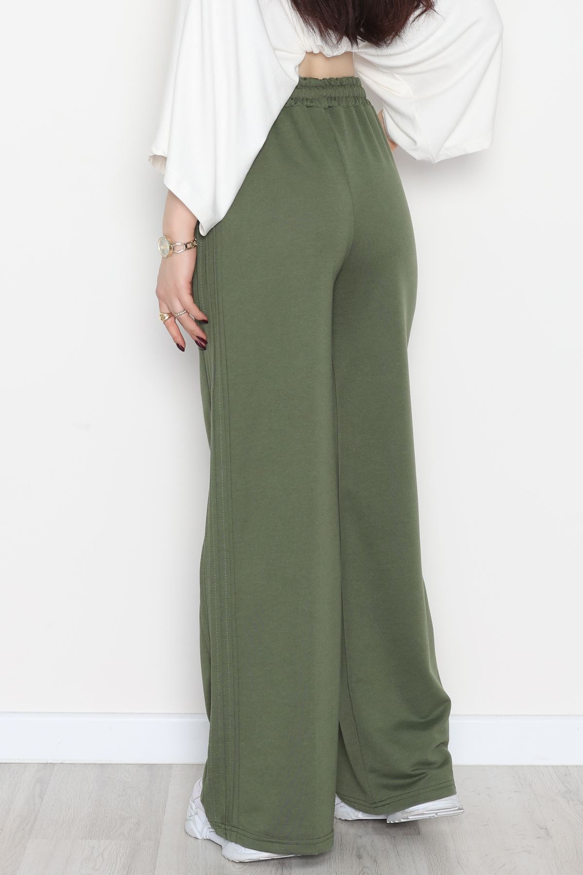 2 İplik Eşofman Altı Haki - 52048.1857.