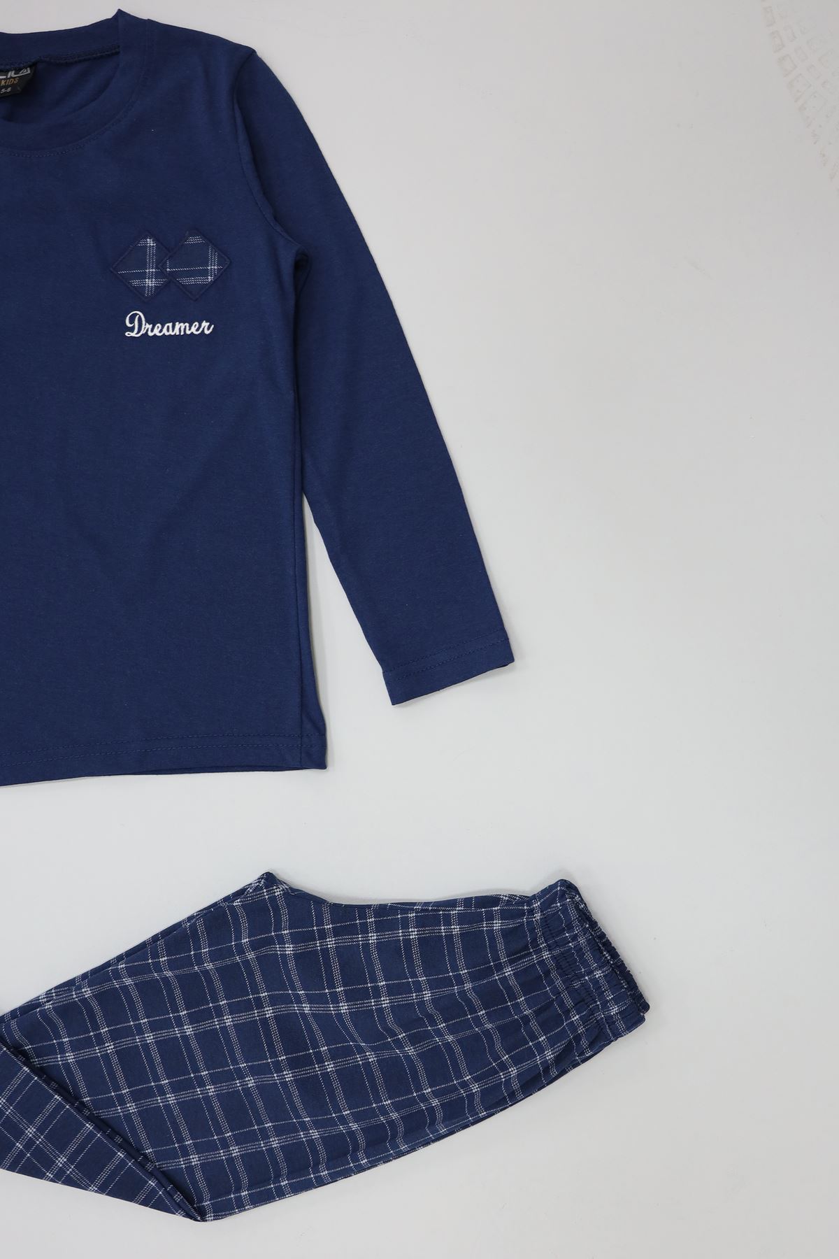 5-12 Yaş Süprem Pijama Takımı Lacivert - 52091.1048.