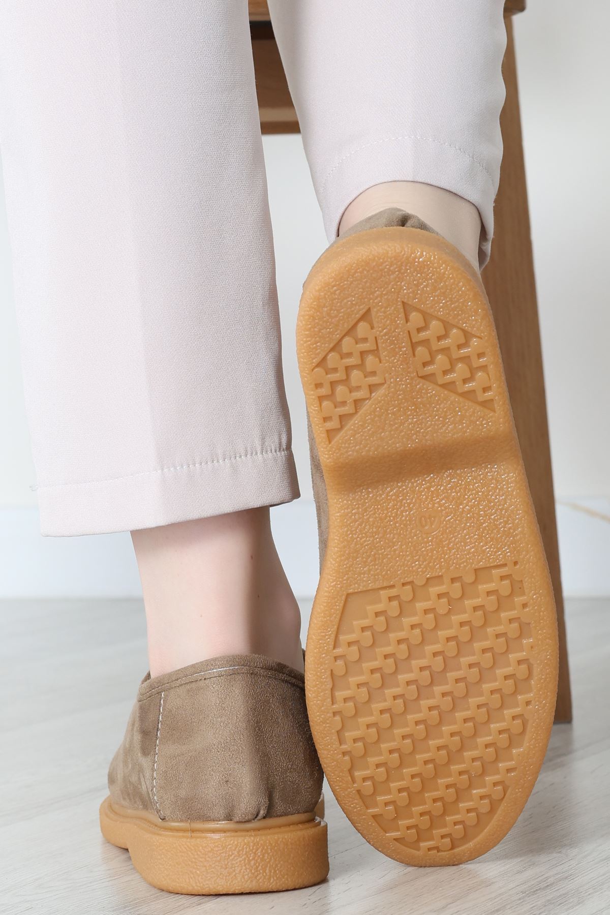 Termo Taban Bağcıklı Ayakkabı Süetvizon - 31651.1846.