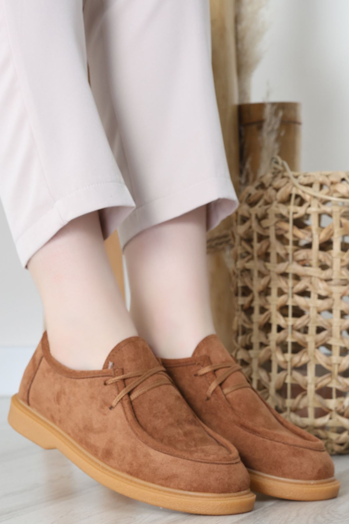 Termo Taban Bağcıklı Ayakkabı Süettaba - 31651.1846.