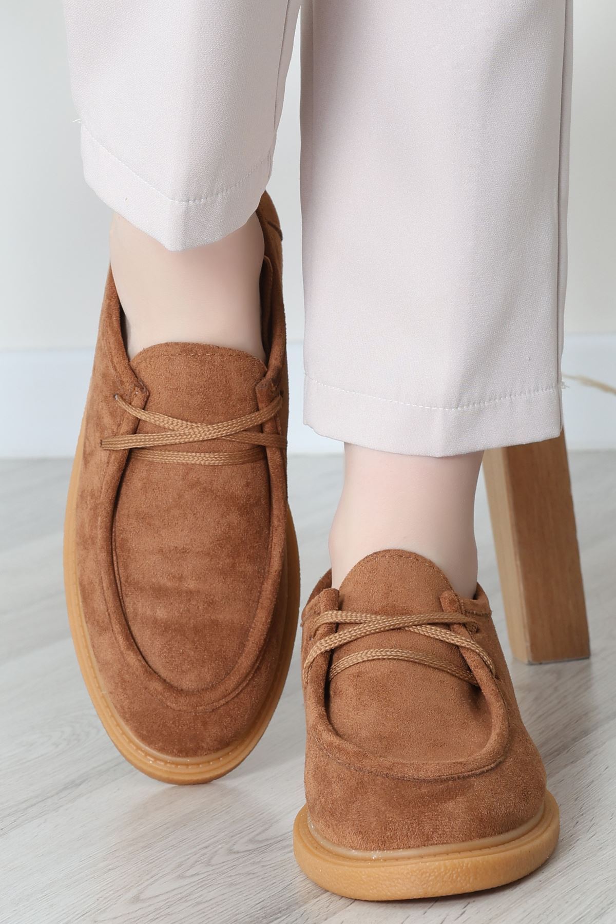 Termo Taban Bağcıklı Ayakkabı Süettaba - 31651.1846.