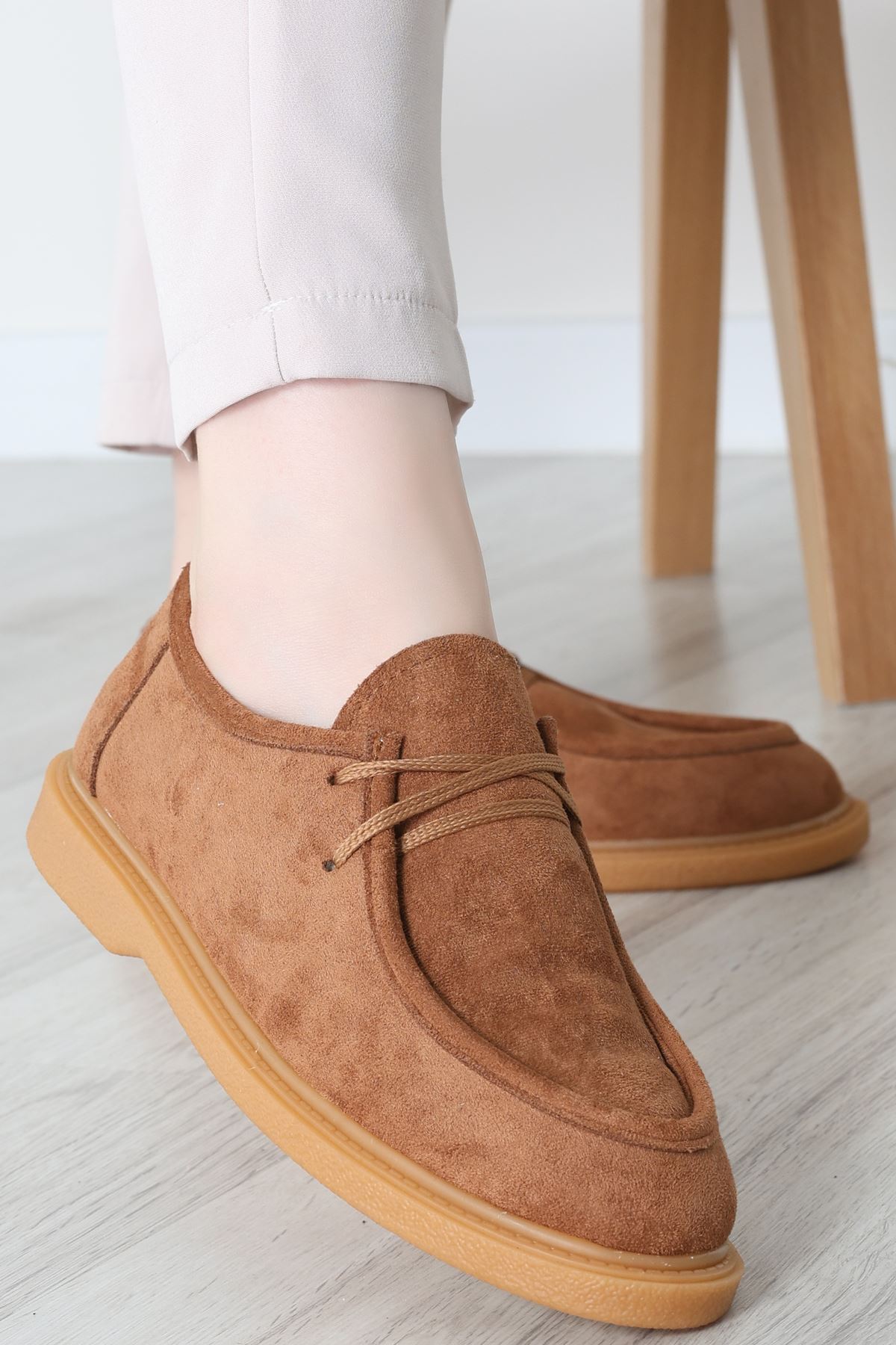 Termo Taban Bağcıklı Ayakkabı Süettaba - 31651.1846.