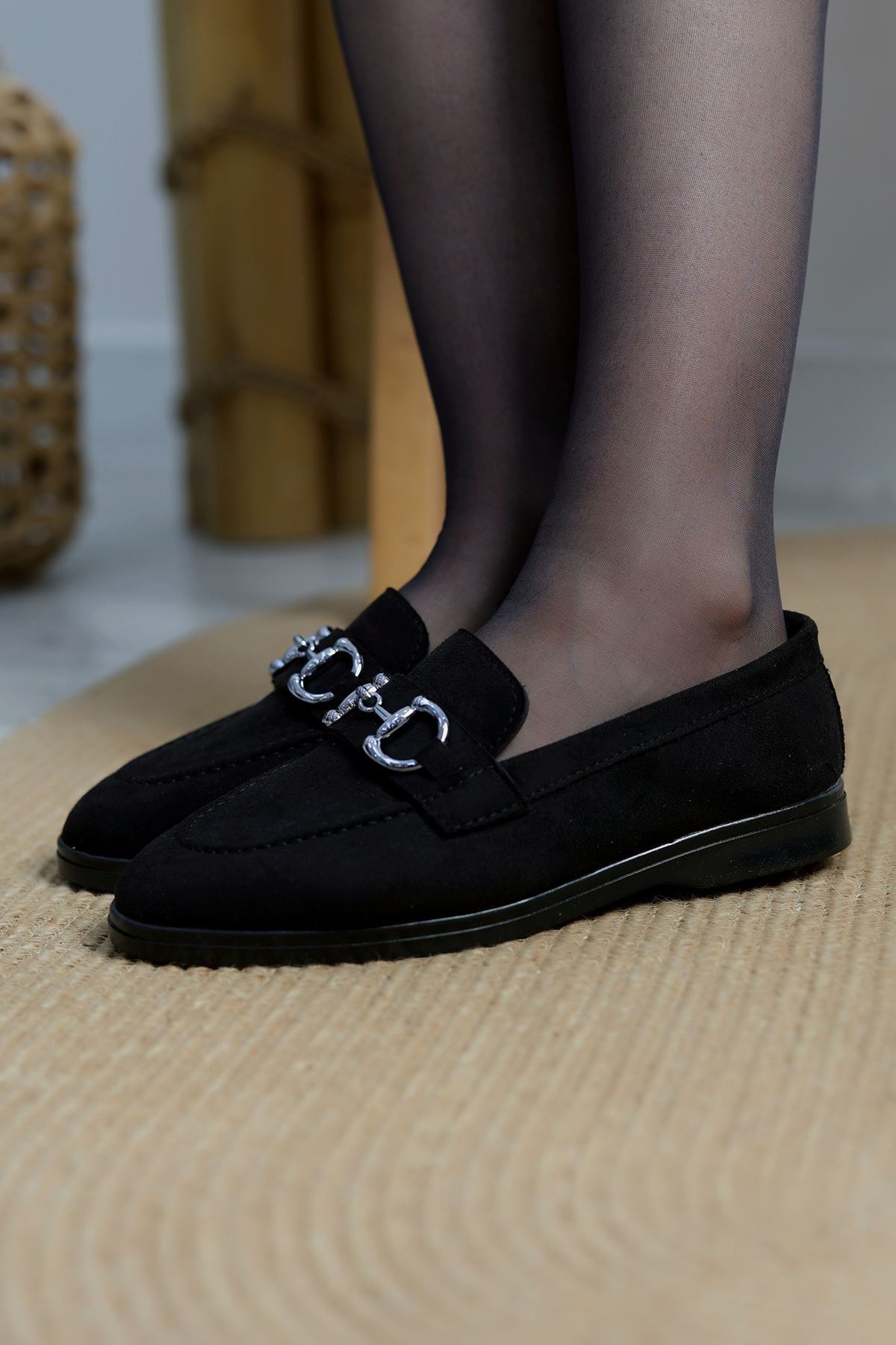 Loafer Günlük Ayakkabı Süetsiyah - 18200.1846.
