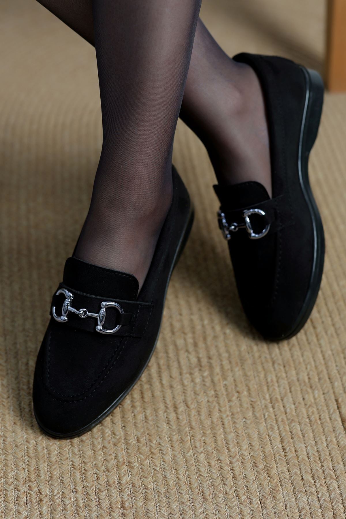 Loafer Günlük Ayakkabı Süetsiyah - 18200.1846.